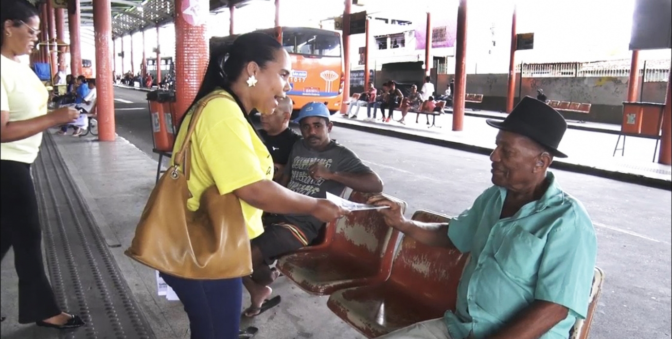 Evento contou com a presença de profissionais de saúde mental e voluntários. (Foto: Divulgação/SMS)