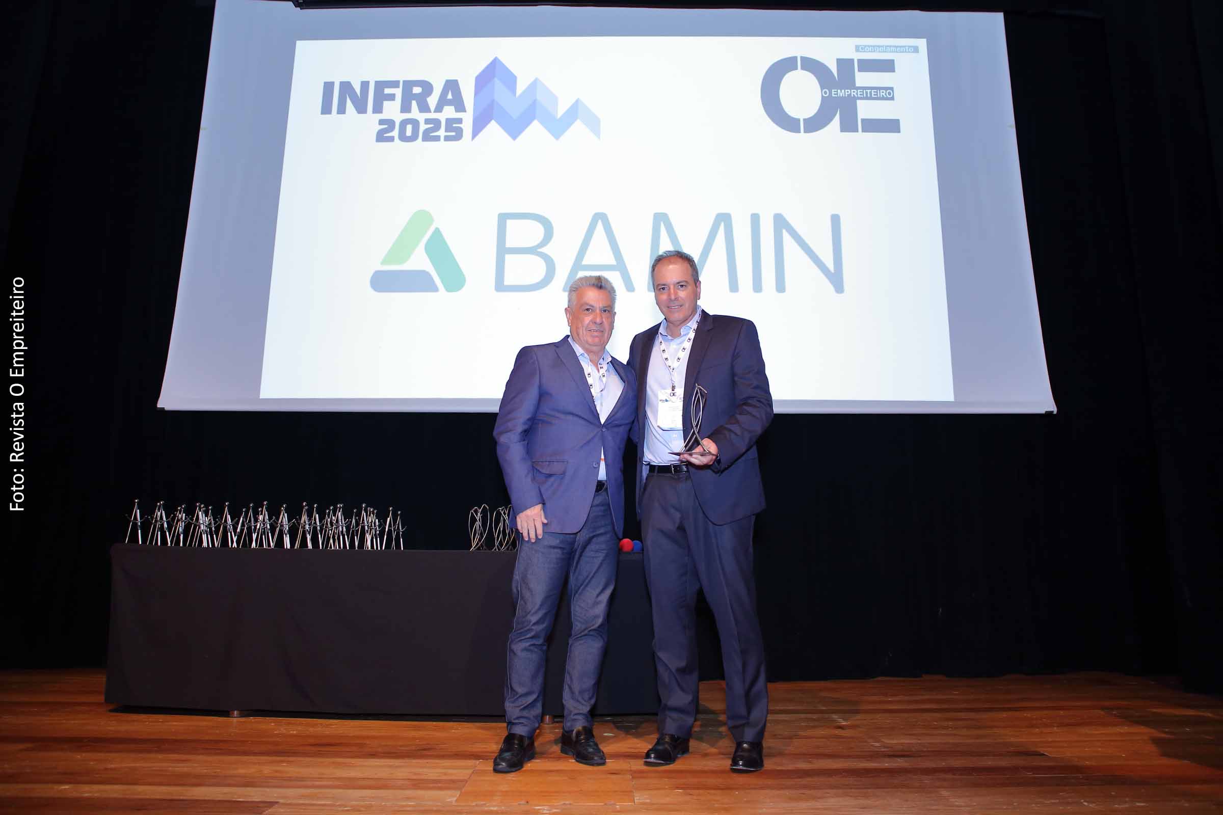 BAMIN é premiada por Excelência em Engenharia de Infraestrutura no Fórum Infra 2025