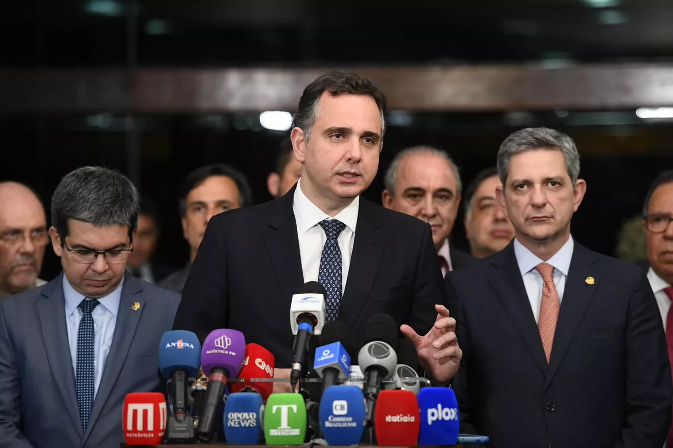 Rodrigo Pacheco, presidente do Senado. (Foto: Marcos Oliveira / Agência Senado)