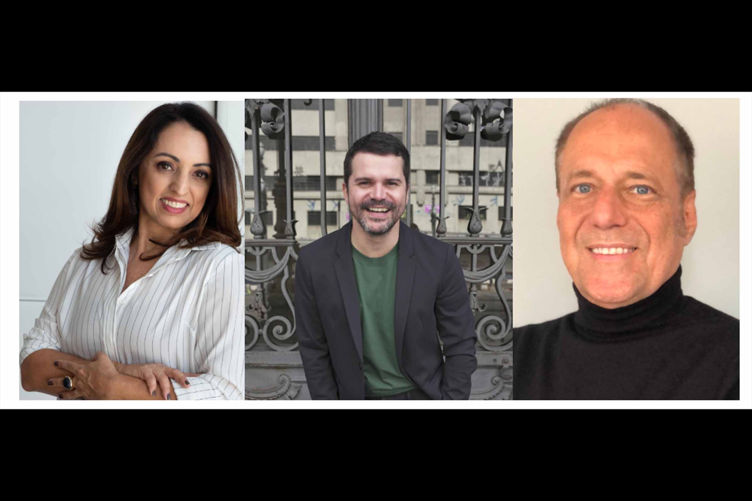 Bete Marin, Vicente Carvalho e Alexis Pagliarini palestram durante ENAPRO 2023 na Bahia.