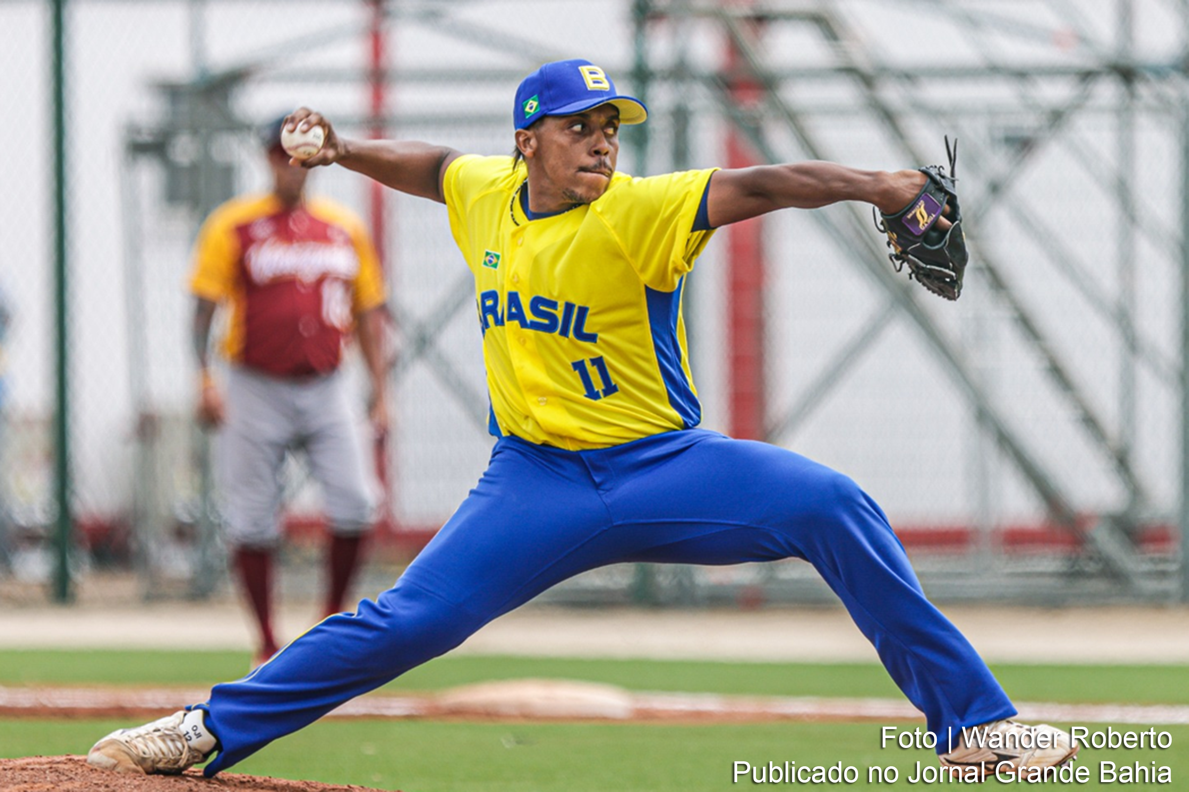A seleção brasileira de beisebol venceu a Venezuela por 3 a 1 na estreia no Pan-Americano.