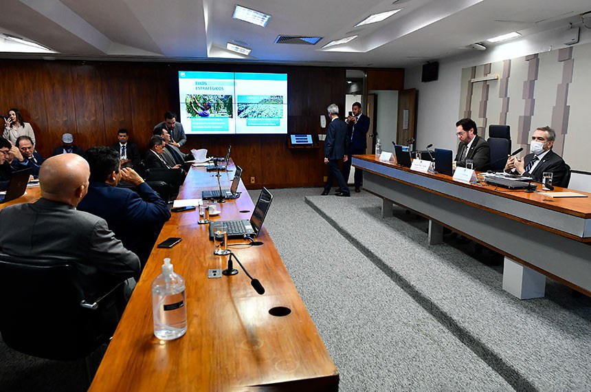 O presidente da CPI levantou preocupações sobre a alocação de fundos. (Foto: Geraldo Magela/Agência Senado)