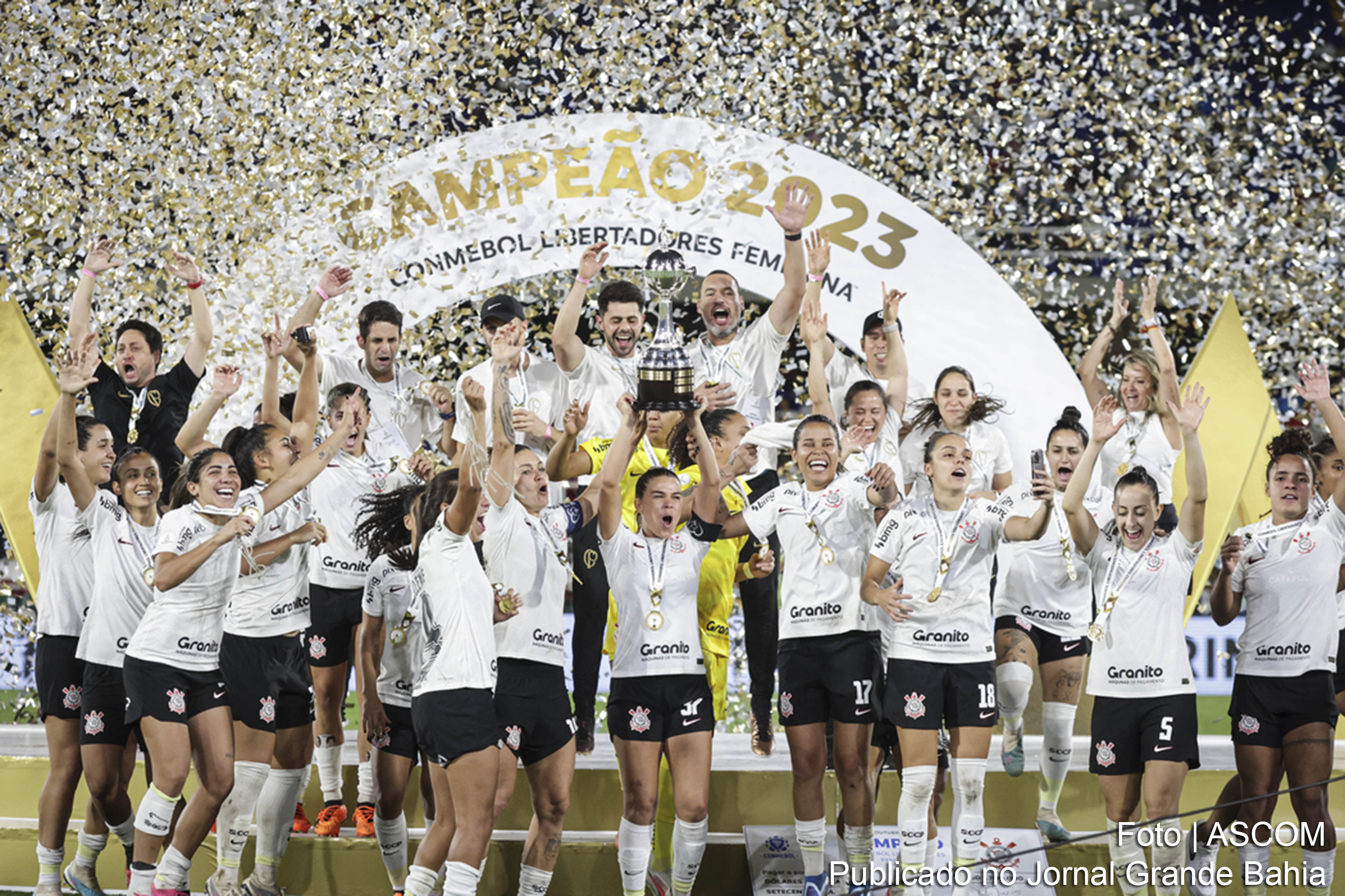 Corinthians vence Palmeiras na final da Libertadores Feminina em Cali, Colômbia.