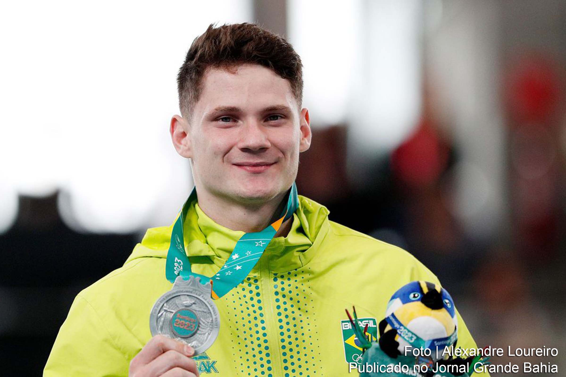 Diogo Soares brilha na ginástica artística nos Jogos Pan-Americanos.