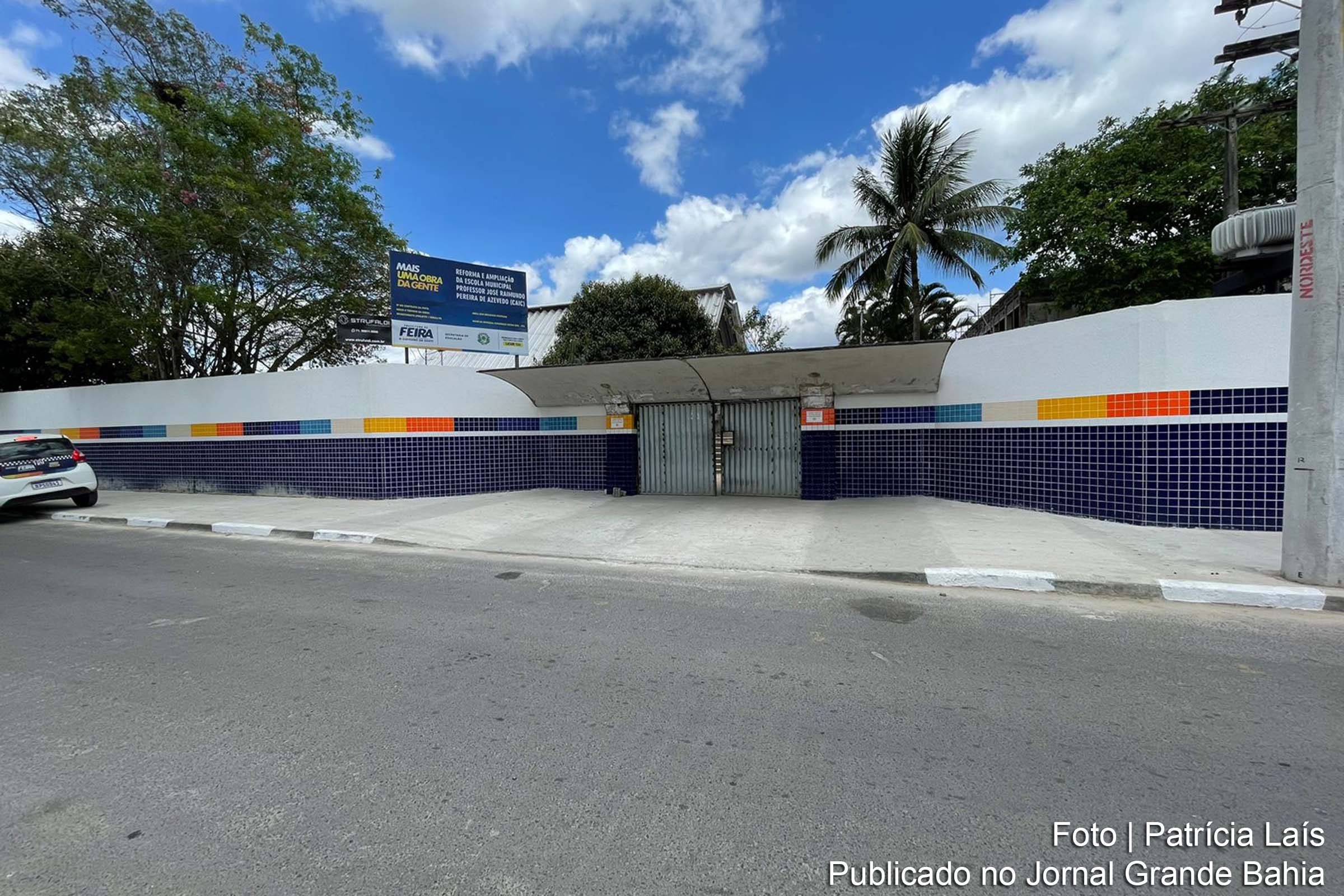 A comunidade aguarda com entusiasmo a conclusão deste projeto que beneficiará 1.400 estudantes.