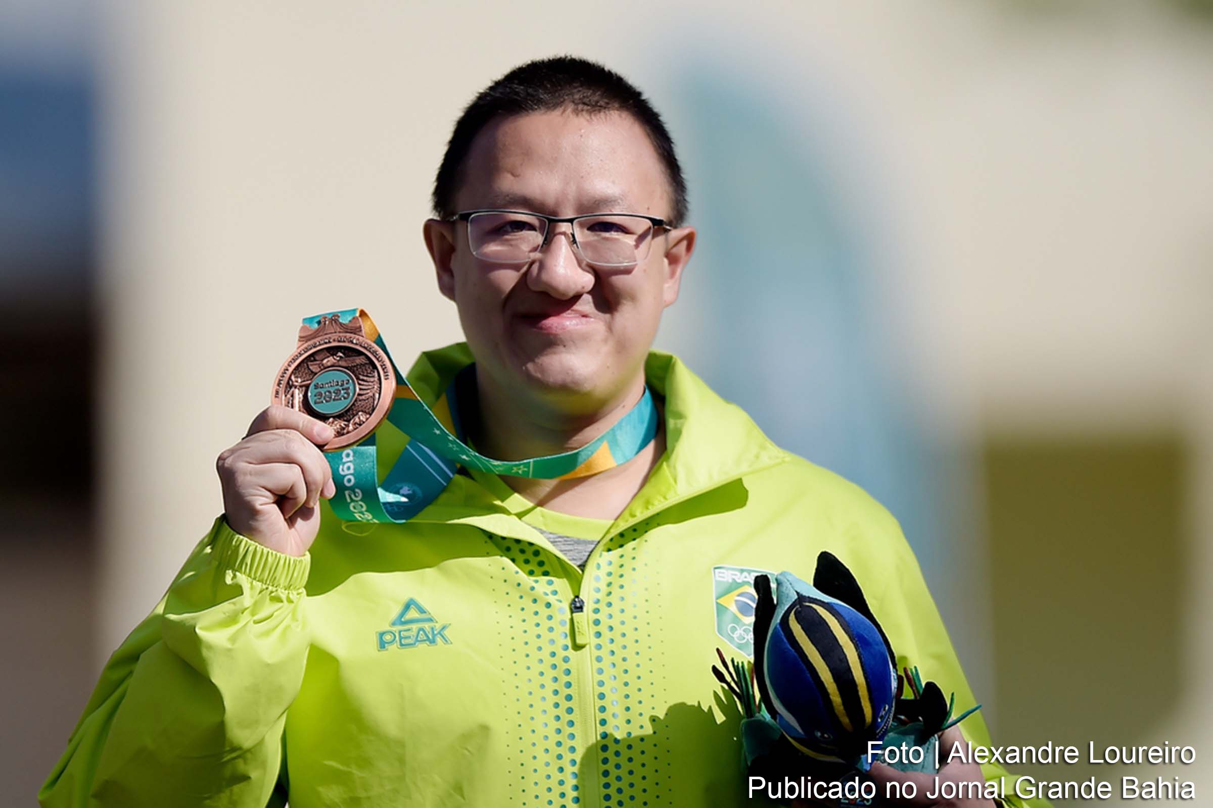Felipe Wu conquista medalha de bronze no Pan-Americano