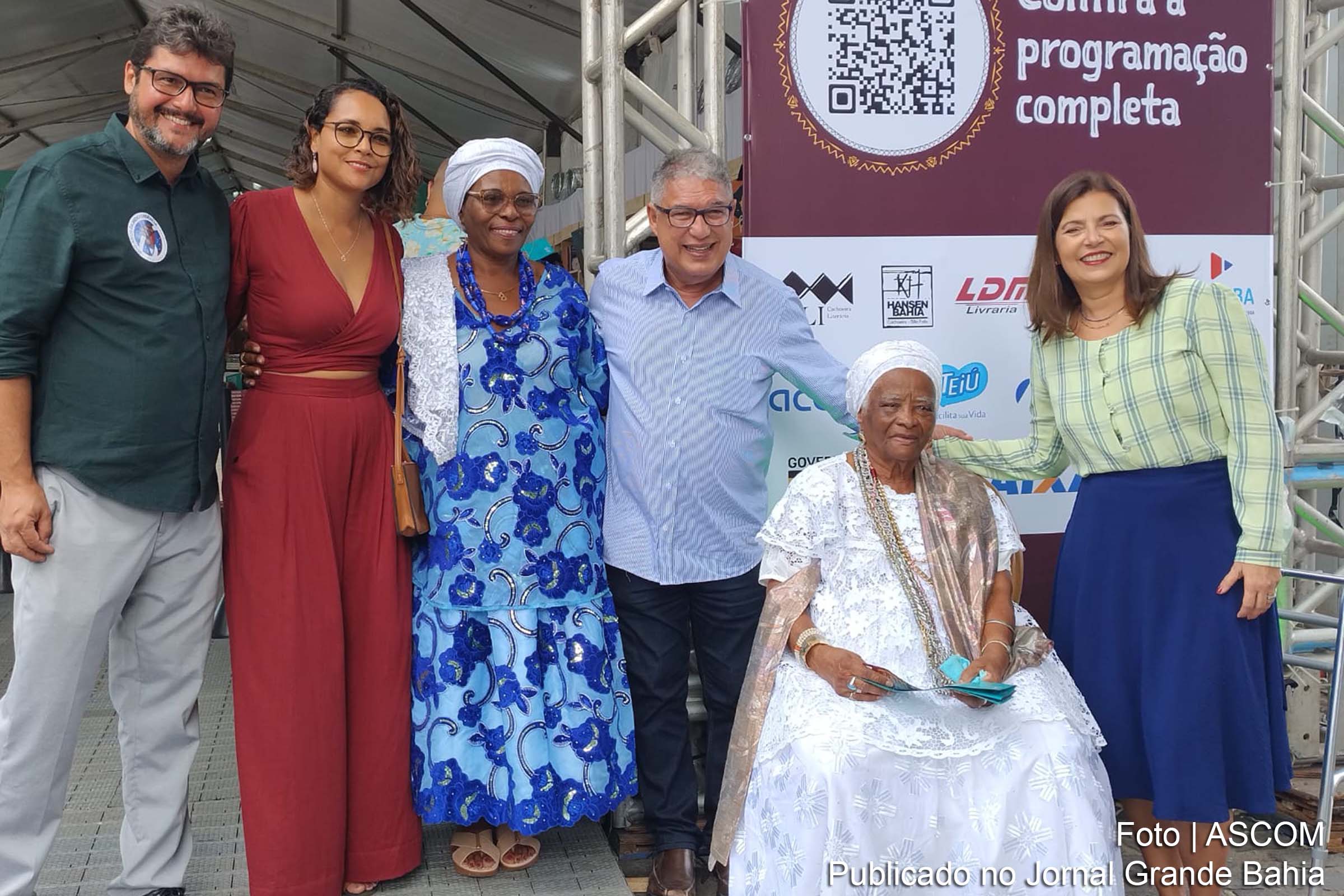 Evento literário em Cachoeira, Bahia, celebra a rica herança cultural da região.