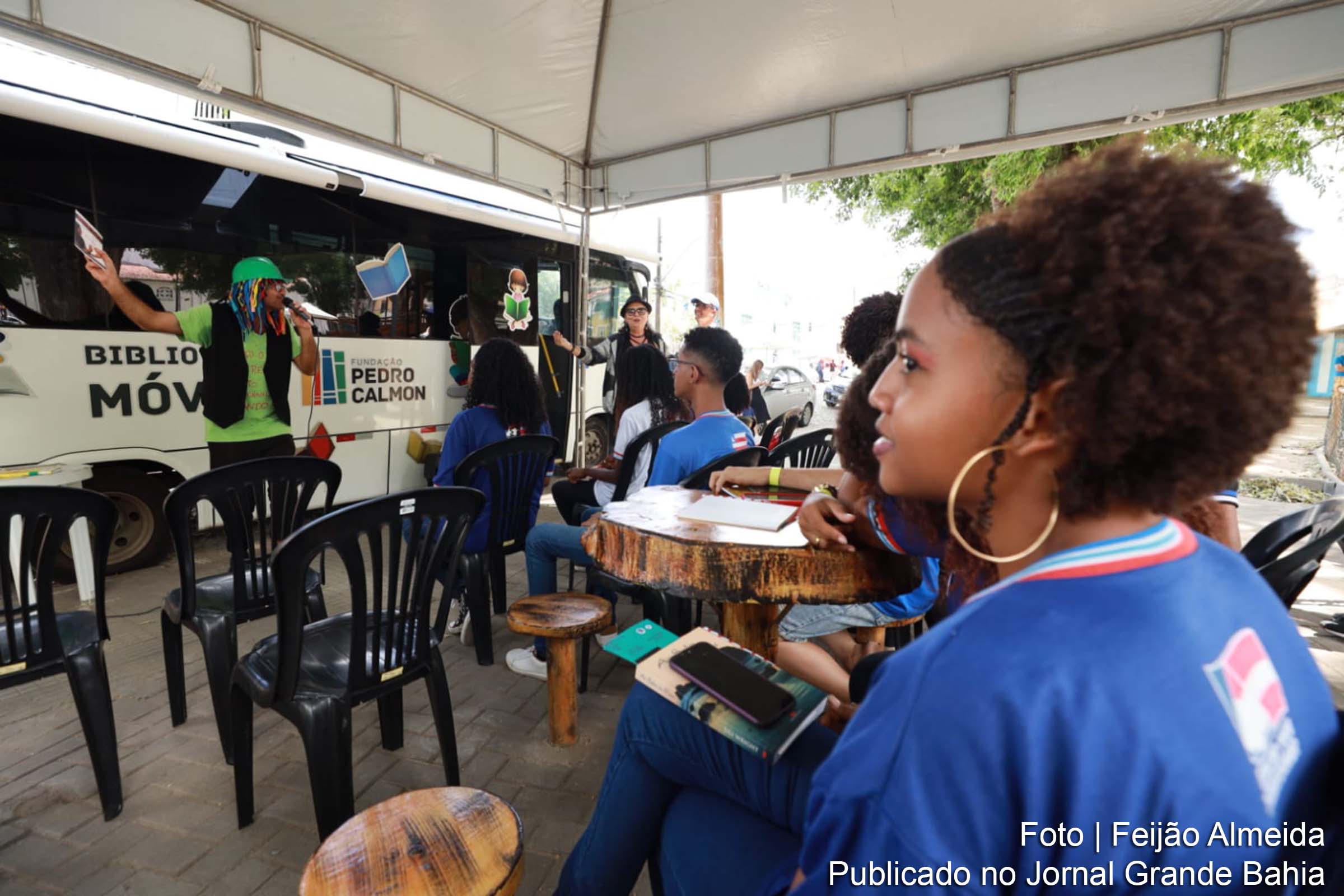 Flica 2023 recebe ações de incentivo à leitura promovidas pela Fundação Pedro Calmon.