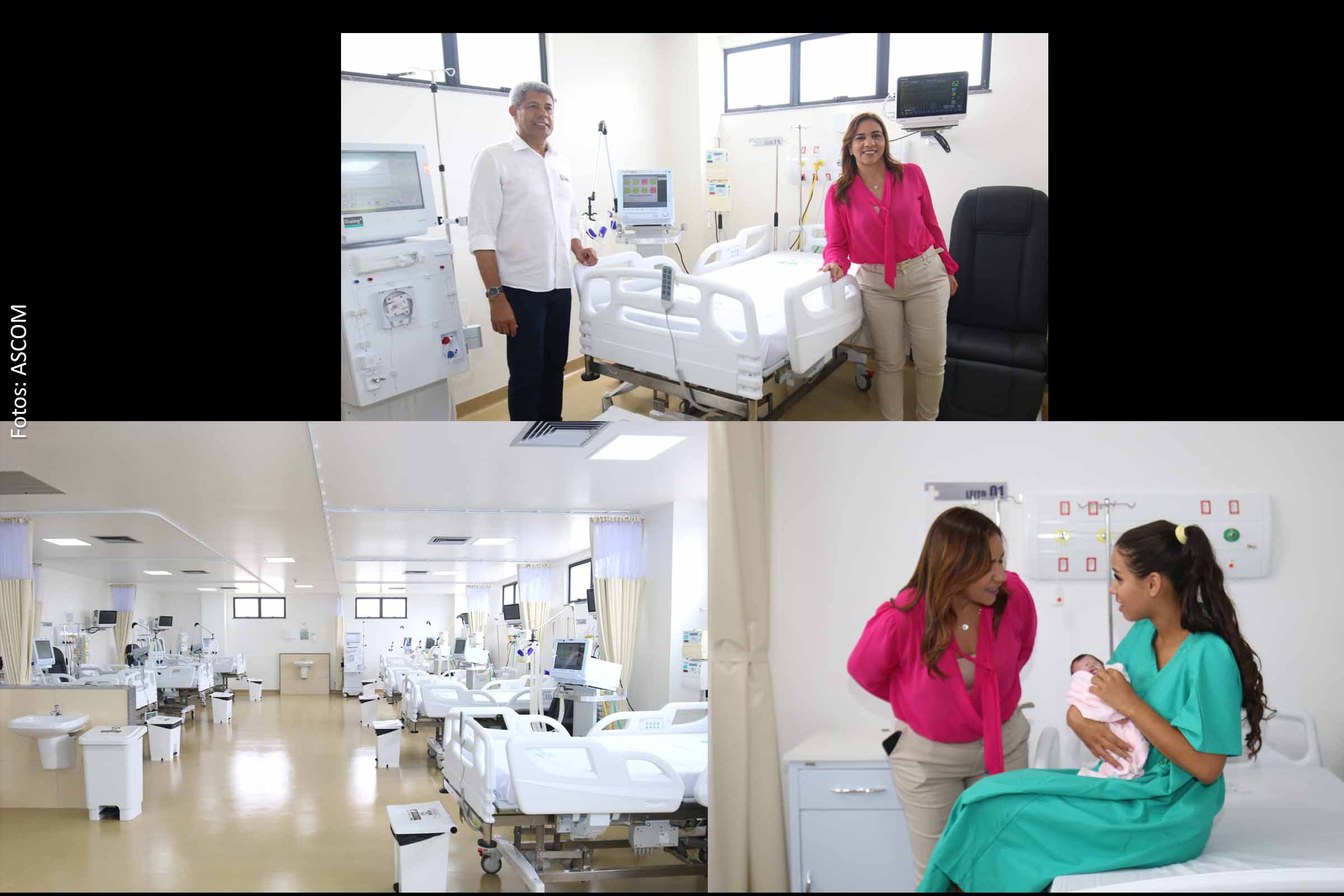 Governador Jerônimo Rodrigues entrega 34 novos leitos no Hospital Regional Deputado Luís Eduardo Magalhães.