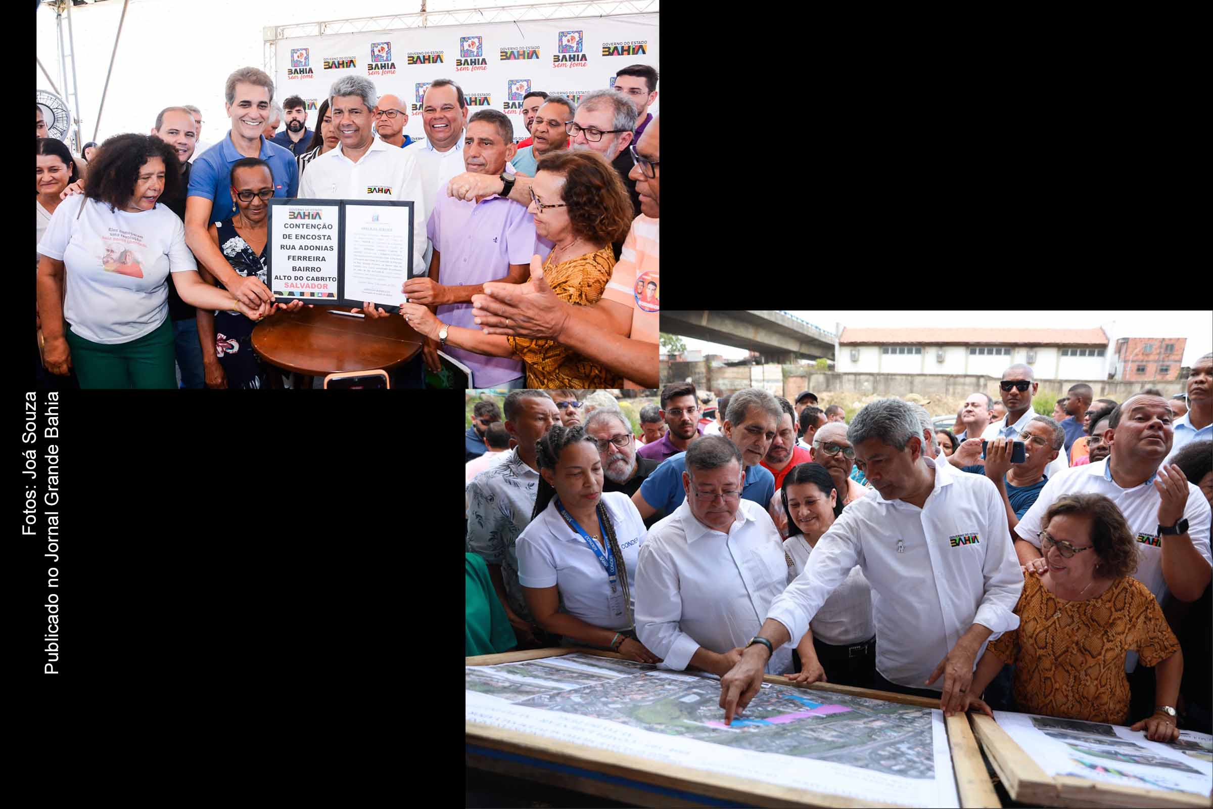 Governador Jerônimo Rodrigues no Alto do Peru, em Salvador.