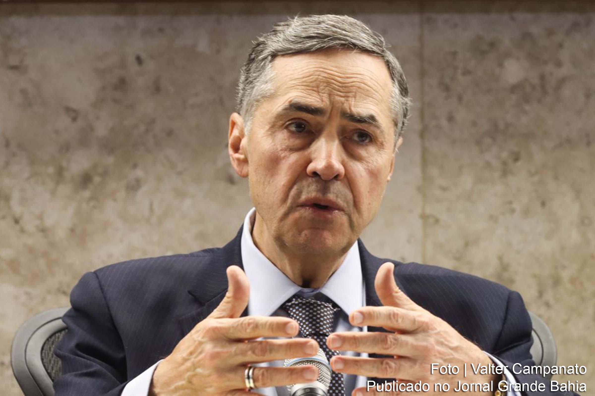 Luiz Roberto Barroso, presidente do STF.