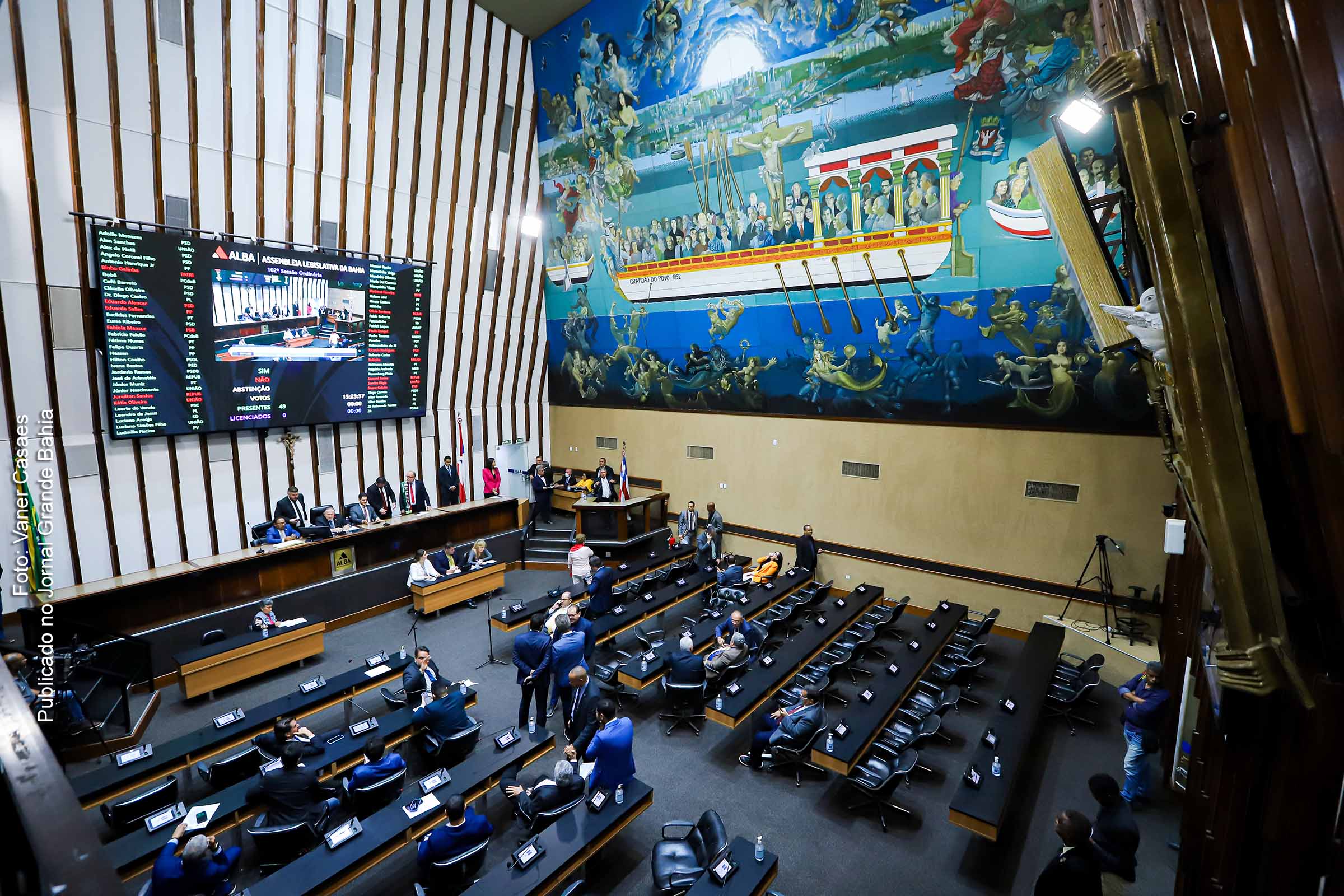 ALBA aprova projeto do Governo Jerônimo que reajusta alíquota do ICMS.