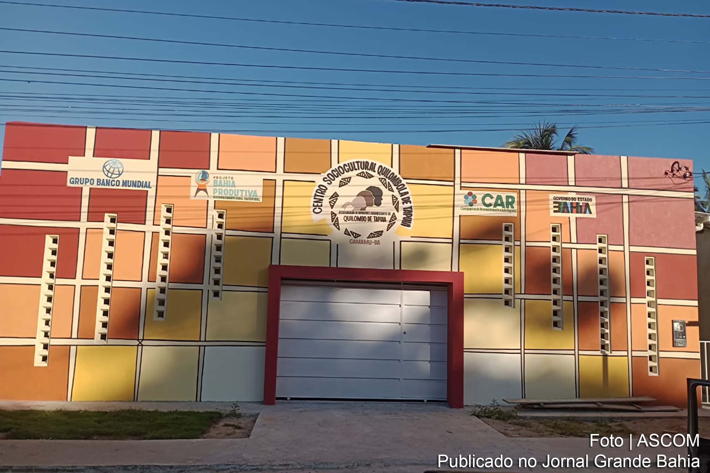 Projeto da Companhia de Desenvolvimento e Ação Regional (CAR) visa requalificar e ampliar espaço em Camamu para fomentar a cultura e geração de renda.