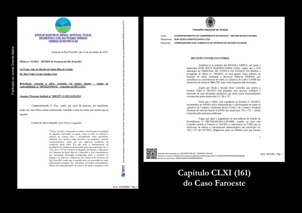 Capítulo CLXI (161) do Caso Faroeste.