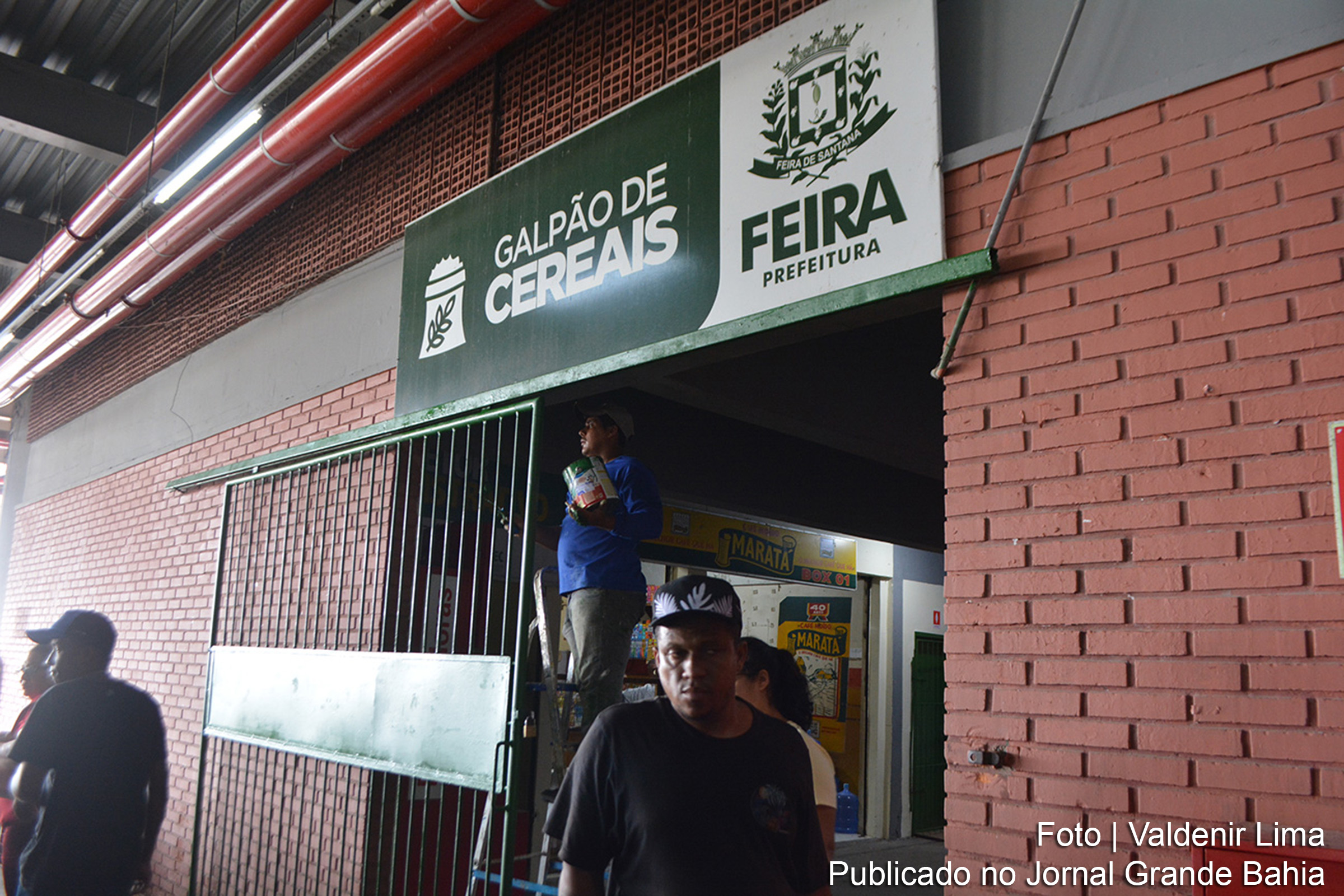 Serviços de reforma e manutenção no Centro de Abastecimento visam proporcionar um ambiente mais seguro e agradável.