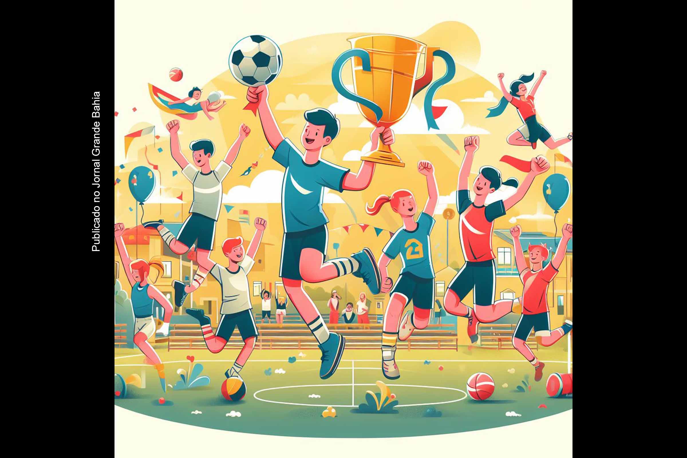 Semana de competições esportivas no Grupo Escolar Ana Oliveira visa fortalecer laços, descobrir talentos e promover saúde física e mental.