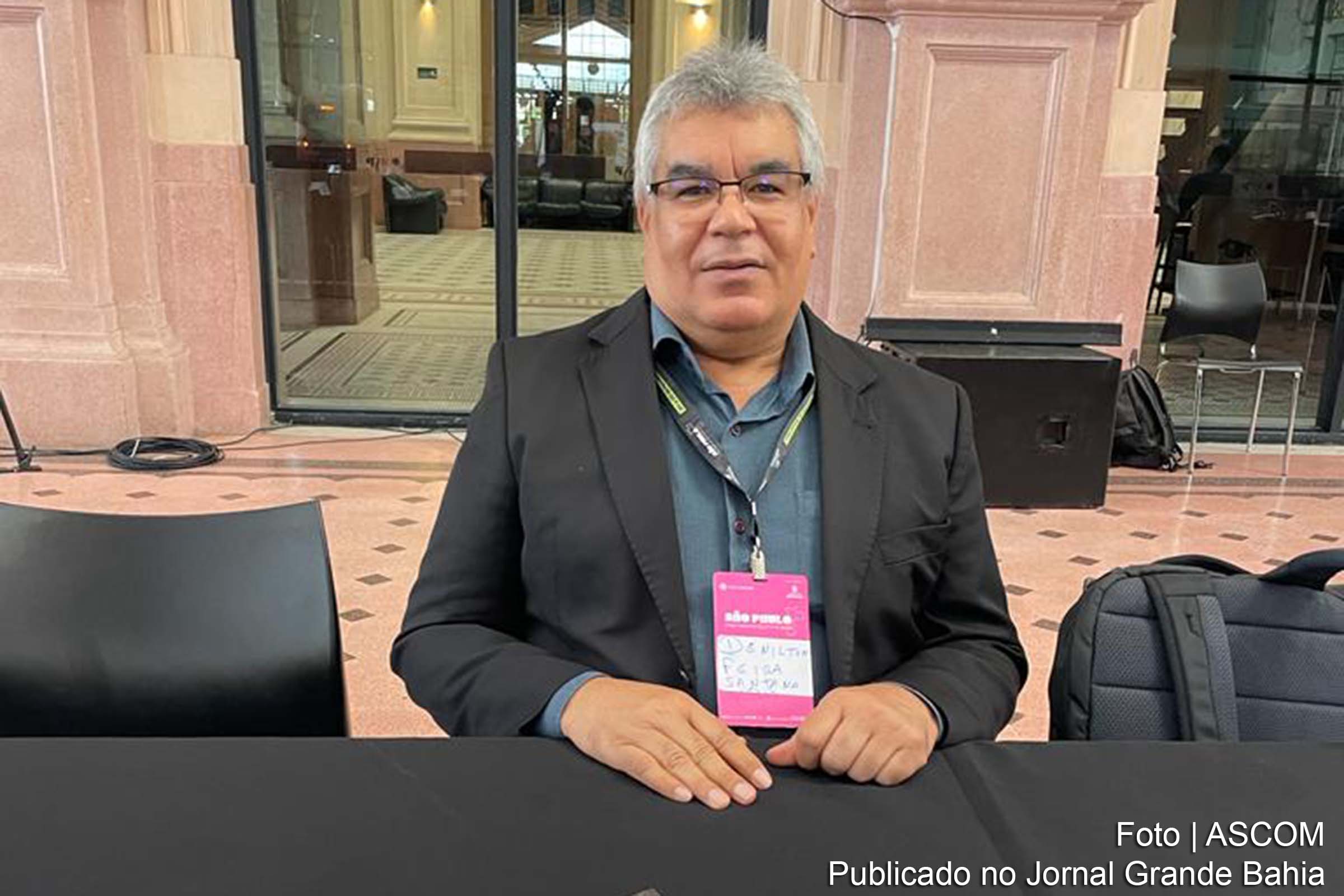 Denilton Brito, secretário de Desenvolvimento Social, representou Feira de Santana no evento.