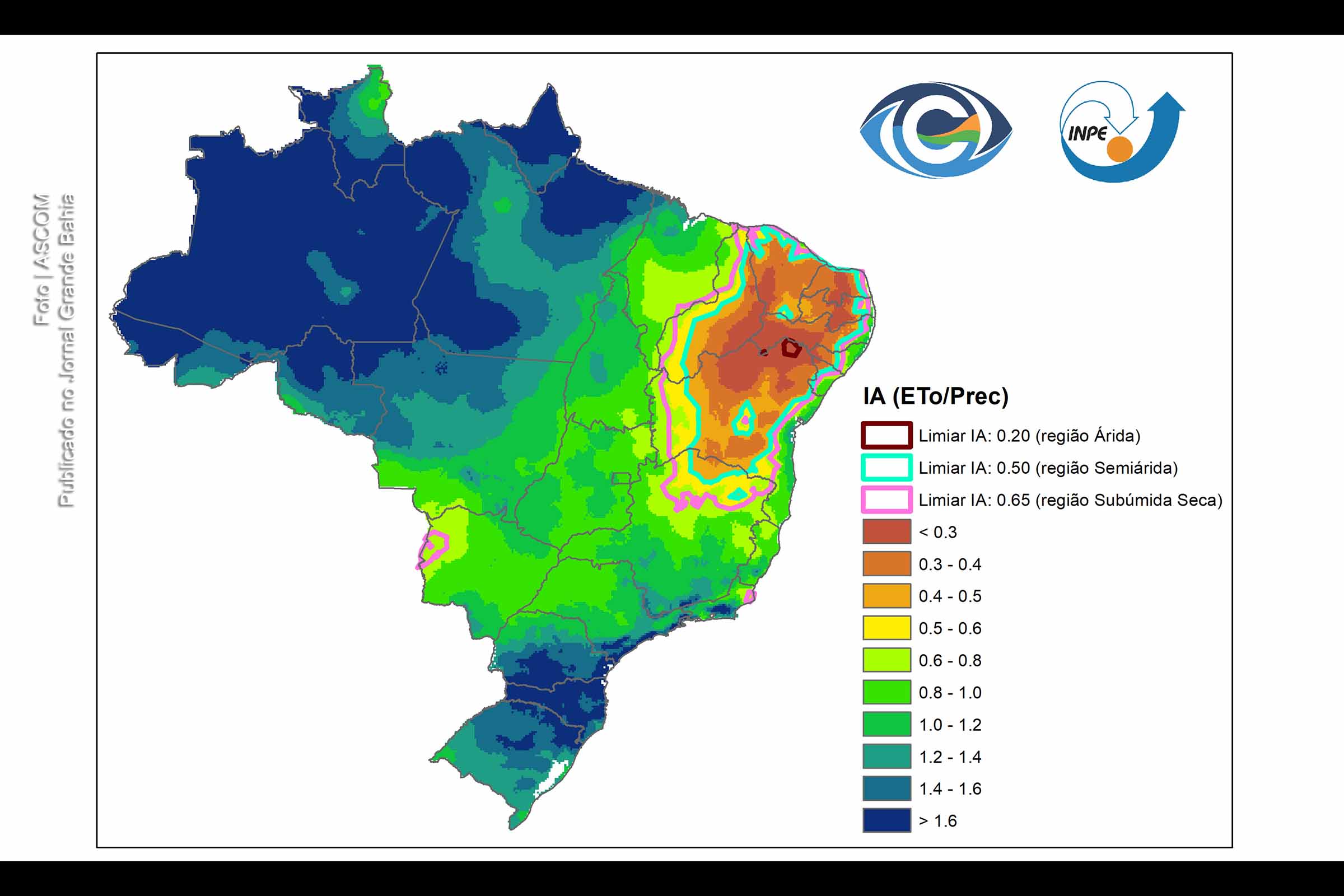 Pesquisadores do Inpe e Cemaden revelam características de clima árido no norte da Bahia pela primeira vez, apontando para a influência do aquecimento global.