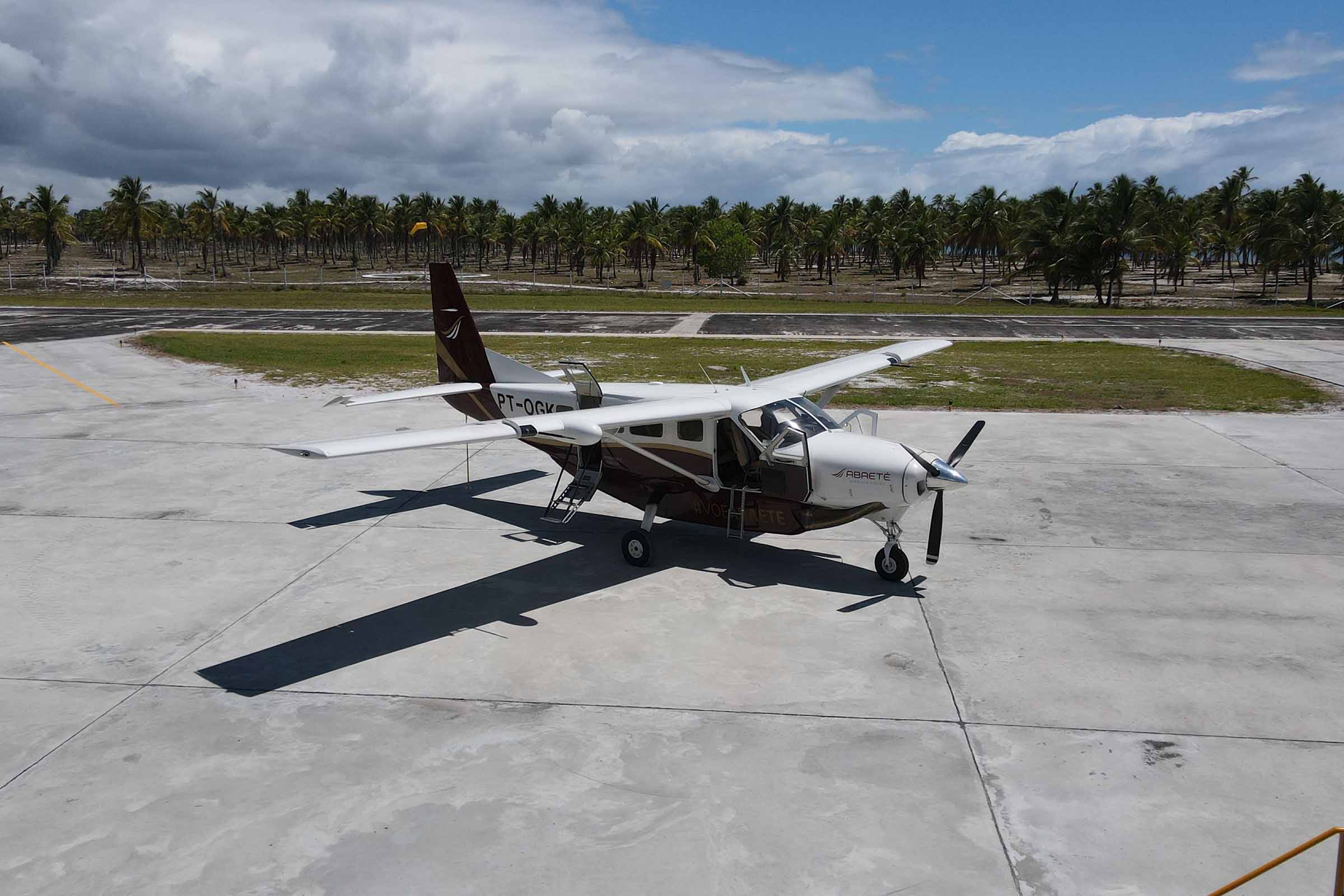 Fazenda Pontal em Boipeba se torna ponto de partida para voos da Abaeté Linhas Aéreas
