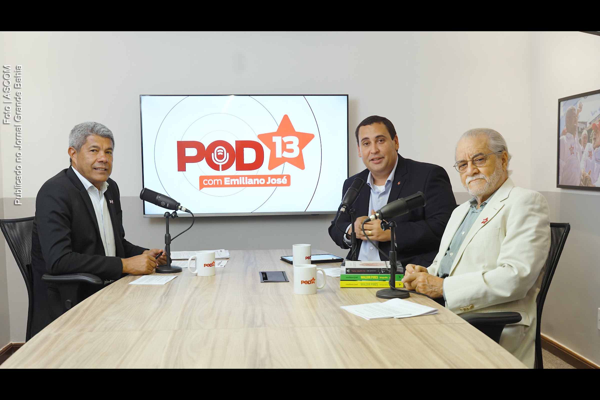 Governador Jerônimo Rodrigues destaca avanços e perspectivas para a Bahia em entrevista ao Pod13