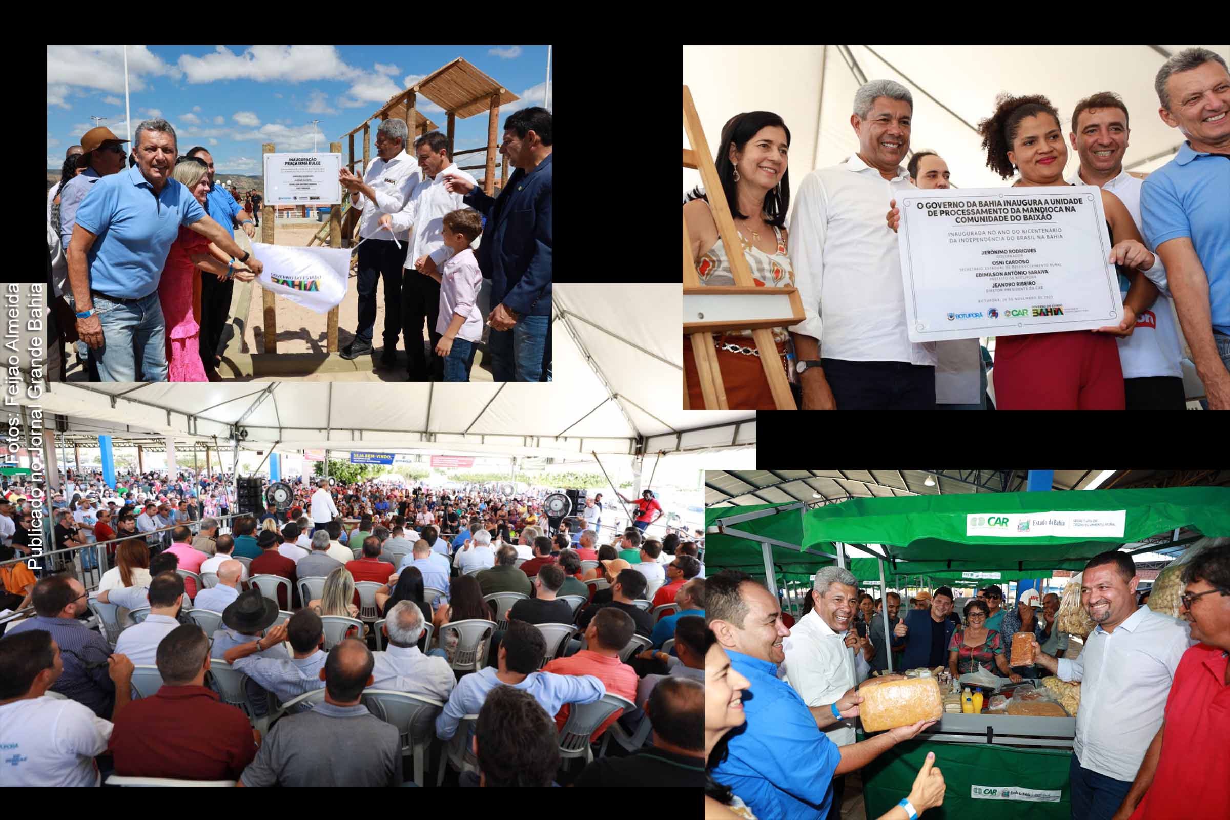 Governador Jerônimo Rodrigues entrega melhorias e anuncia investimentos em Botuporã.