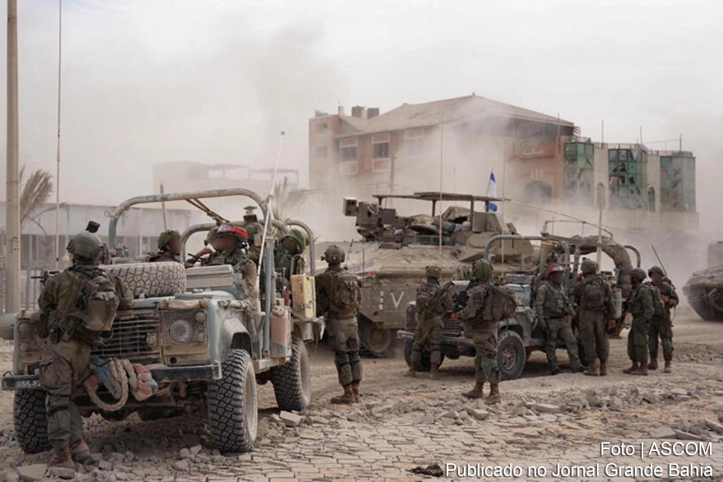 Israel afirma avanço no território, enquanto Hamas busca trégua humanitária.