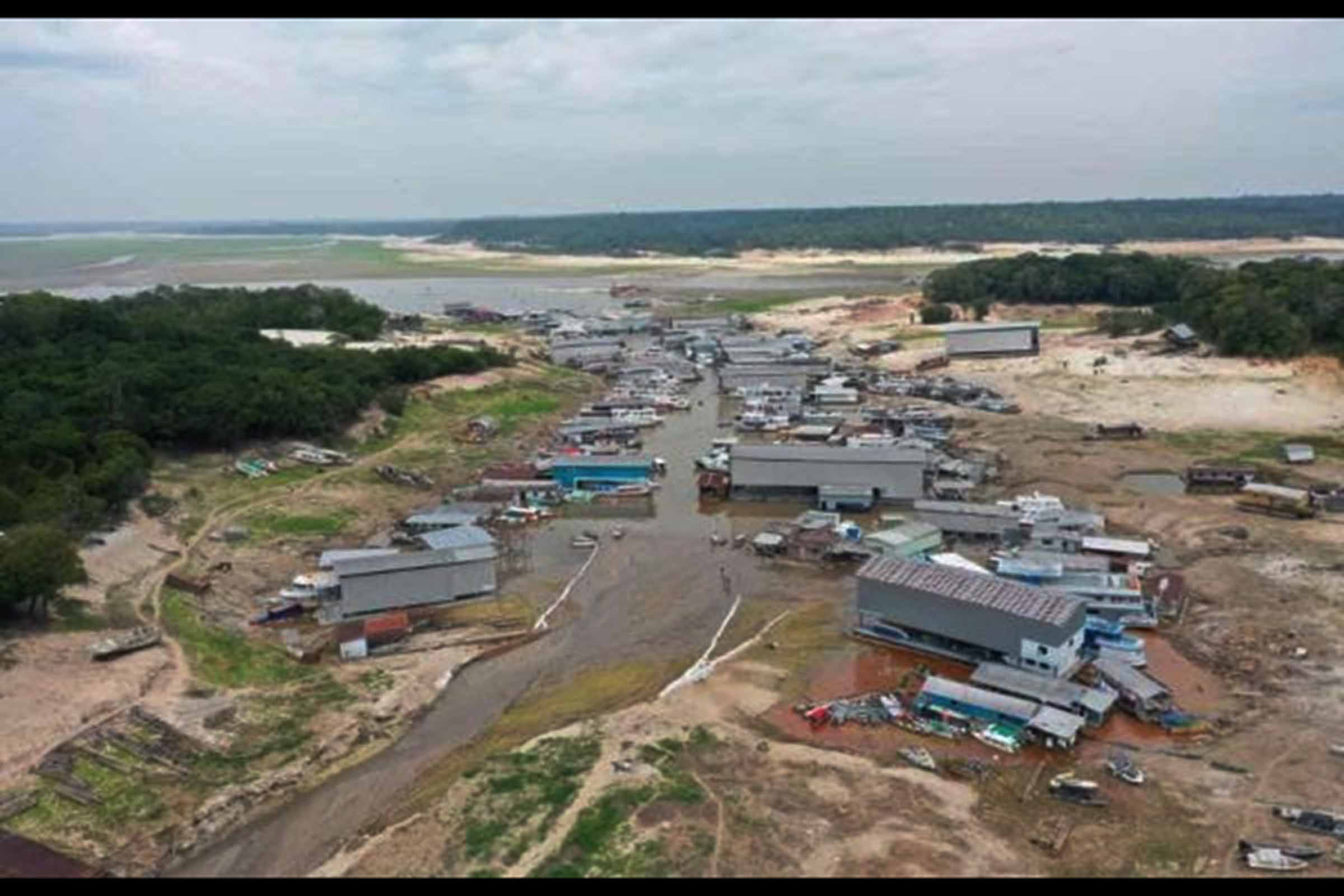 O 48º Boletim de Monitoramento Hidrológico destaca que a maioria das estações na Bacia do Amazonas está na fase final da vazante.