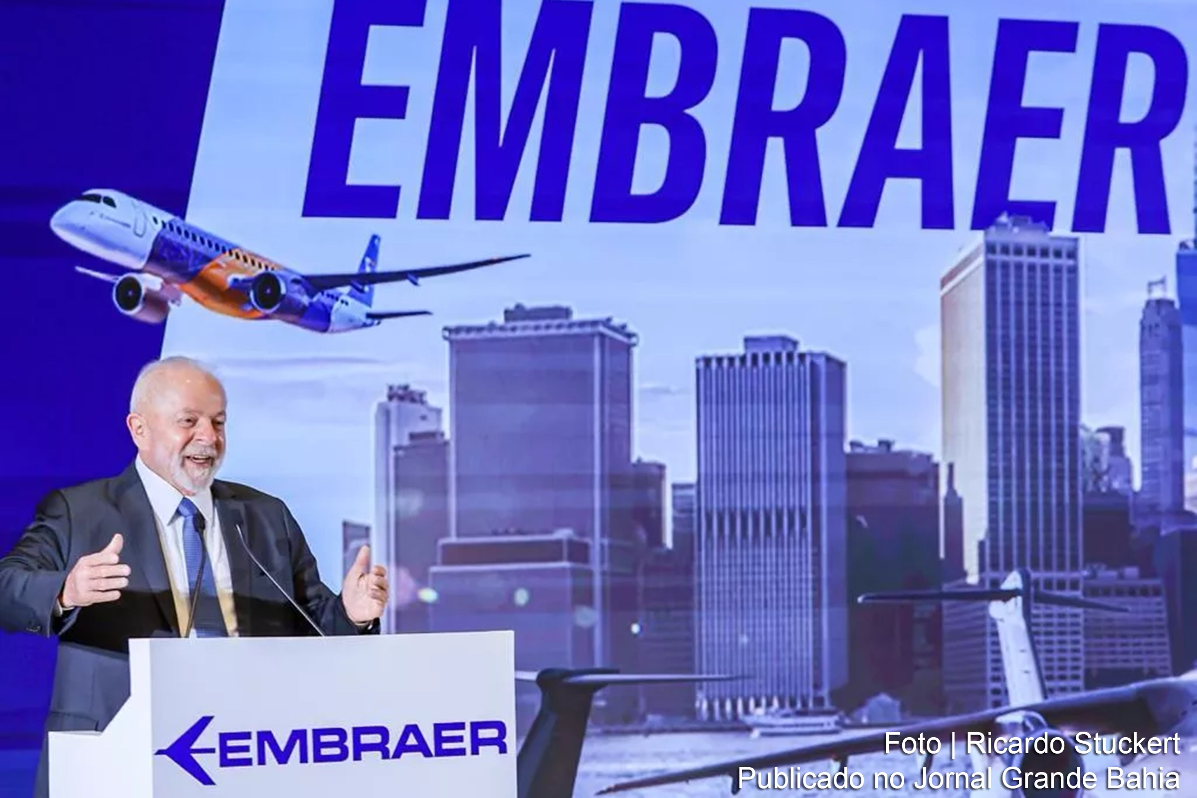 Presidente Lula anuncia parcerias entre Embraer e empresas sauditas, destacando avanços na indústria aeroespacial.