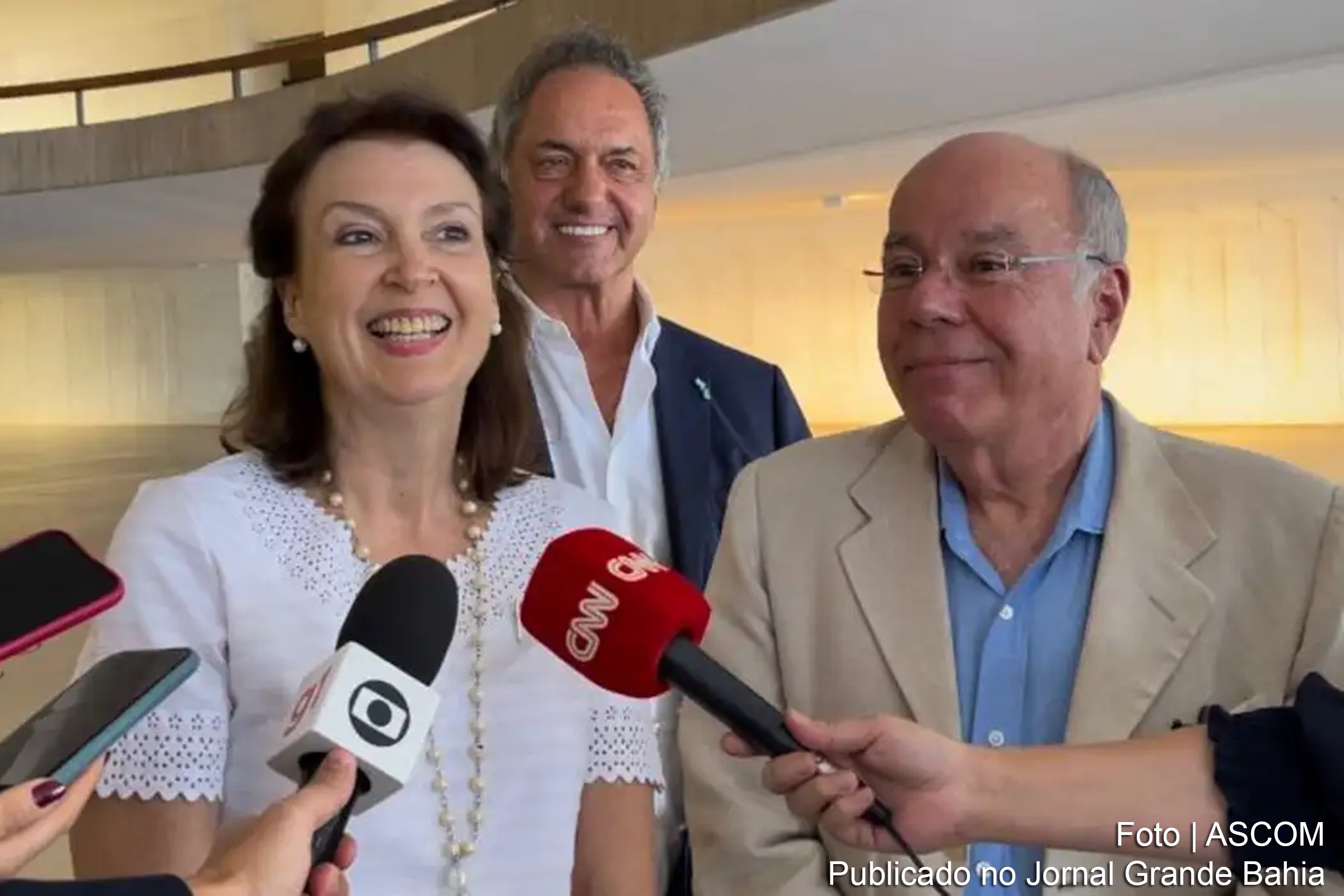 Mauro Vieira destaca produtividade do encontro e o desejo de ambos os países em impulsionar o Mercosul.