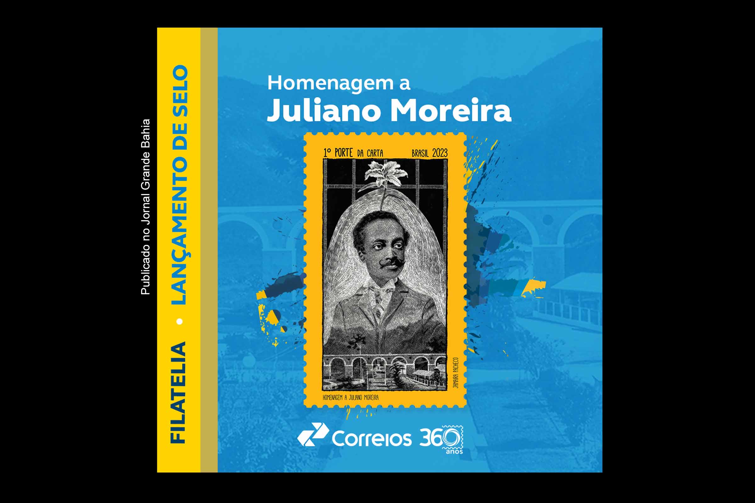 Correios celebram legado do psiquiatra baiano Juliano Moreira em emissão postal especial