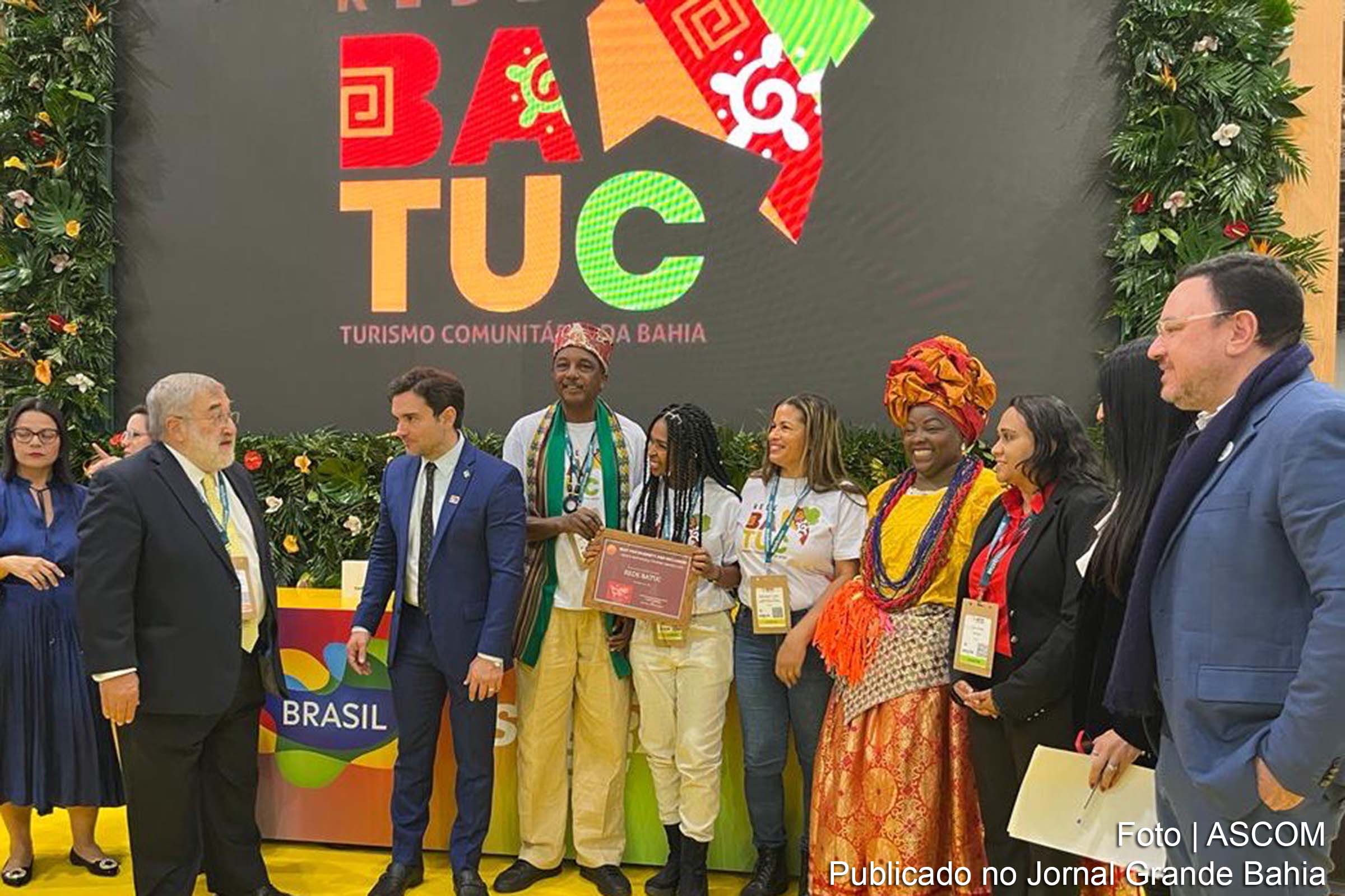 Rede Batuc é premiada na World Travel Market por promover turismo responsável e inclusivo em comunidades baianas.