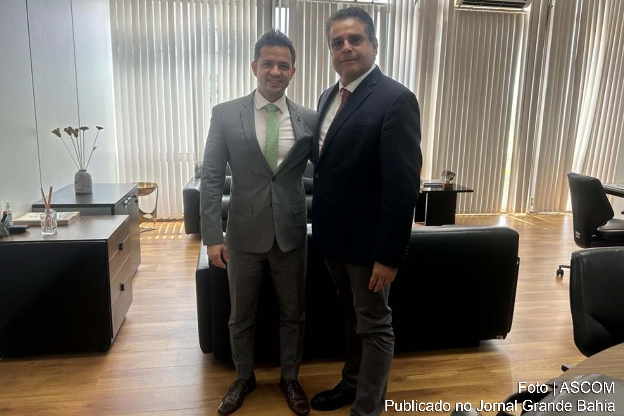 Secretário Wilson Falcão busca apoio em Brasília para impulsionar a neoindustrialização em Feira de Santana