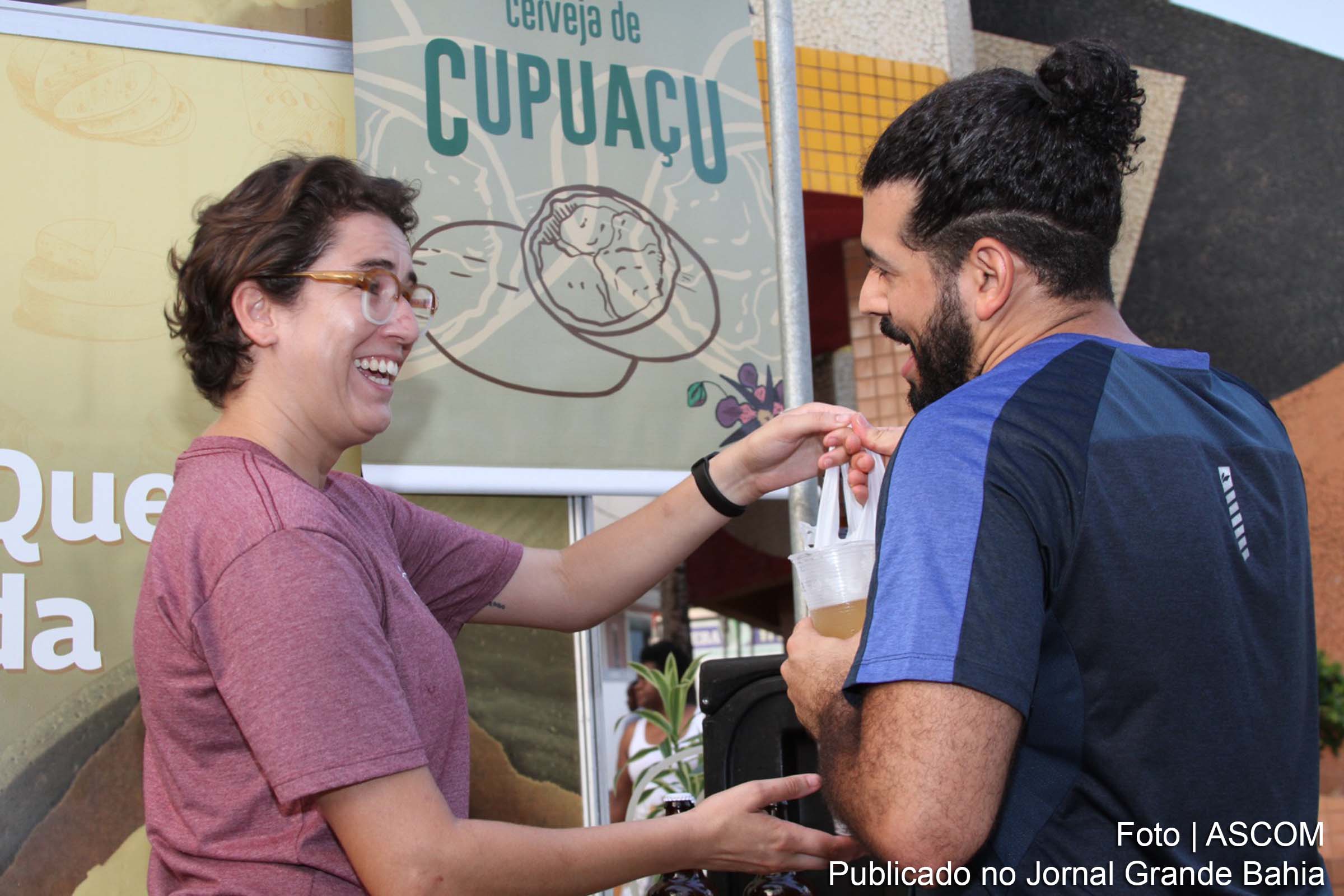 Cooperativa de Produção Agropecuária de Giló e Região (Coopag) surpreende na 14ª Feira Baiana da Agricultura Familiar com lançamento de iogurtes nos sabores de pinha, maracujá e natural integral.
