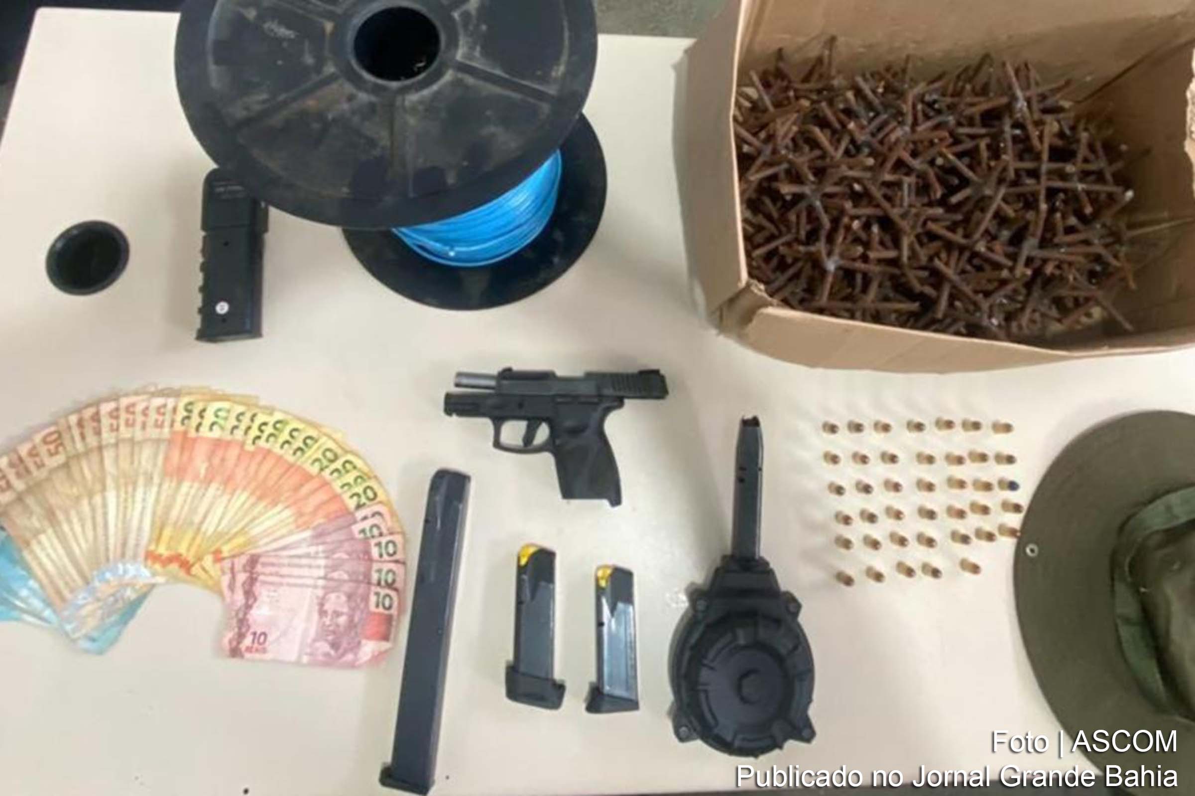 Homem envolvido em assalto a carro-forte na BR-101 é detido em Maragogipe com armamento e explosivos.
