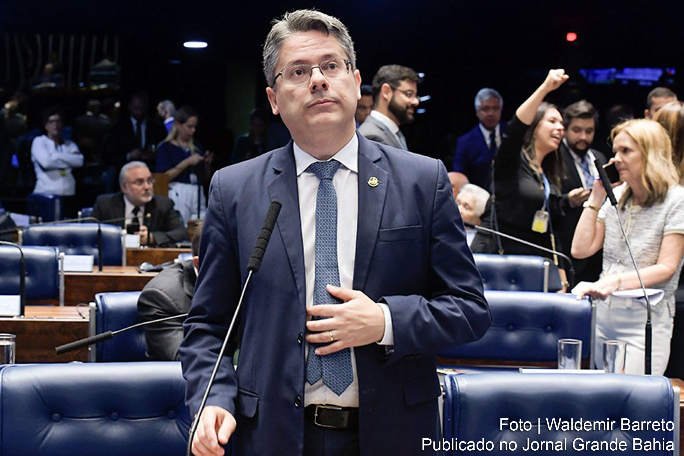 Alessandro Vieira, relator do projeto no Senado.