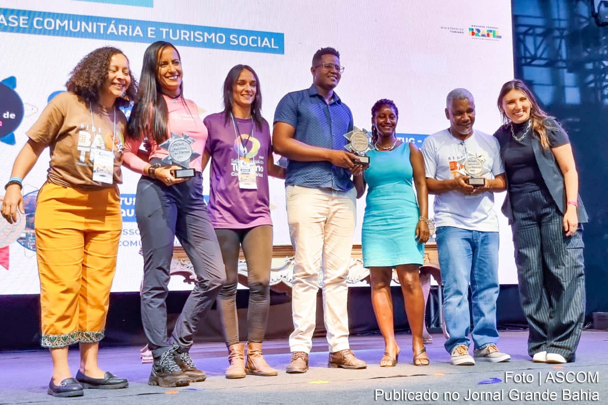 Rede Batuc é premiada pelo trabalho em Matarandiba, na Baía de Todos-os-Santos.