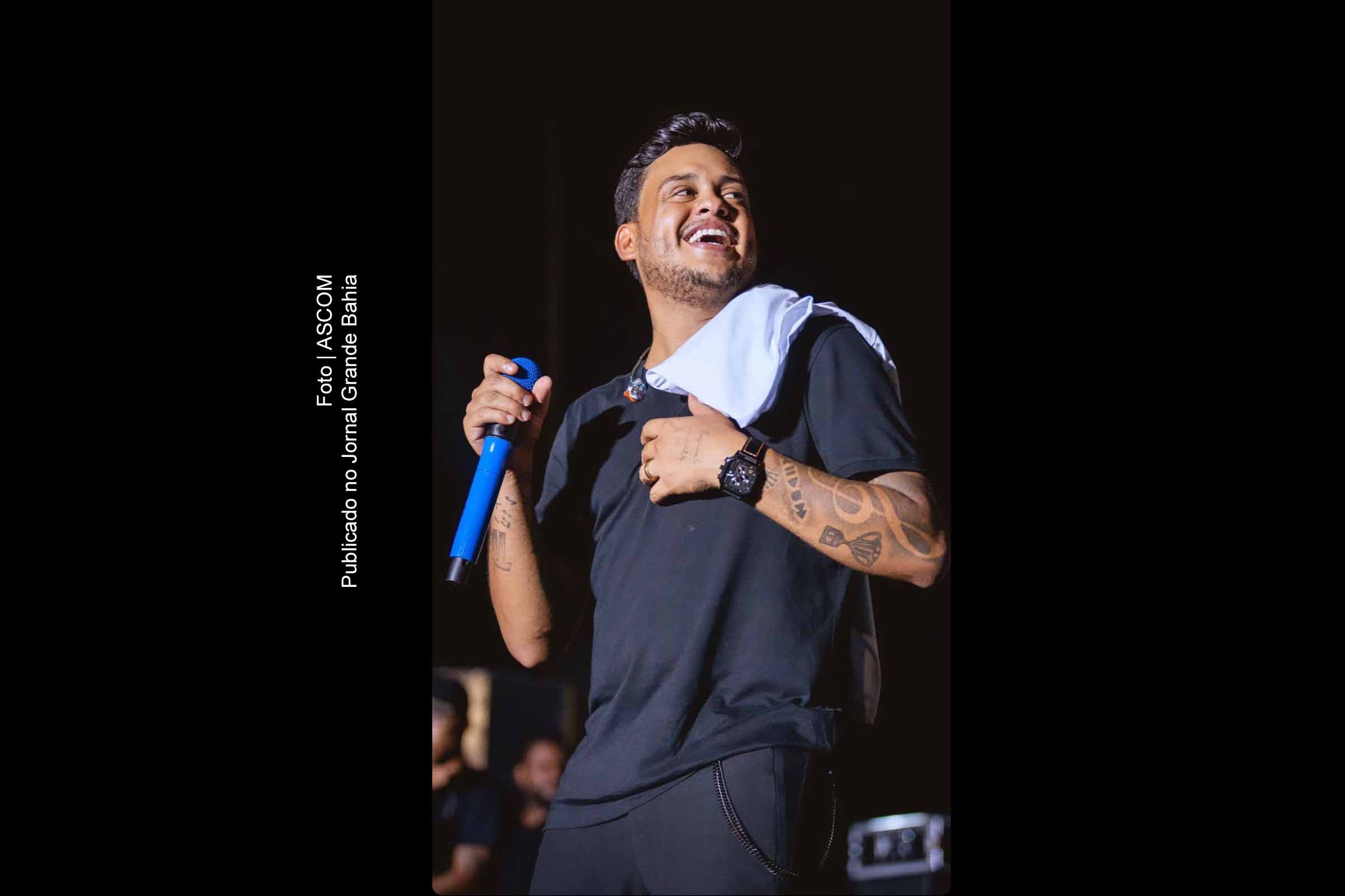 Governo Colbert Martins confirma Thiago Aquino como atração principal do “arrastão” na Micareta 2024 de Feira de Santana