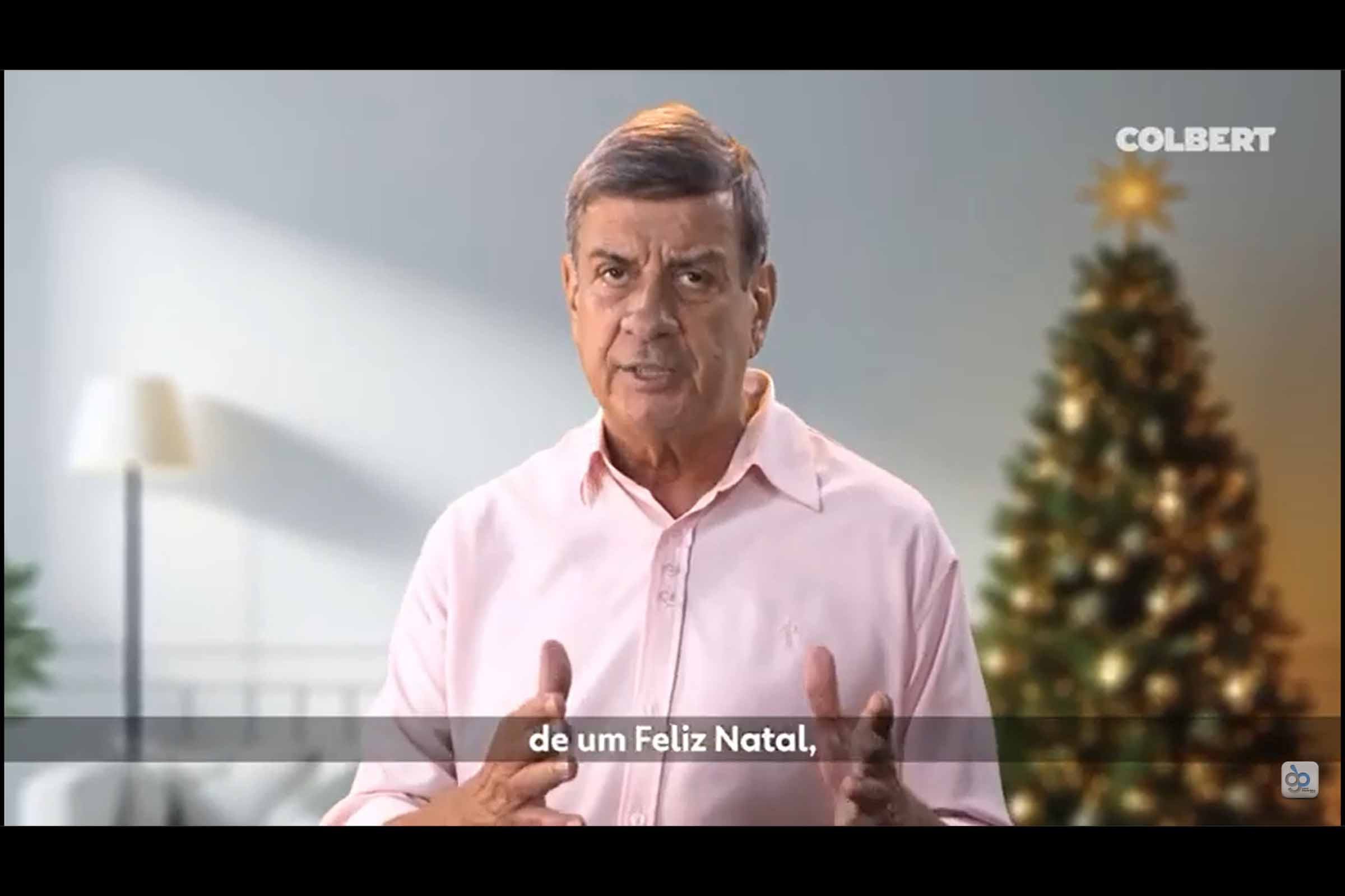 Em mensagem emotiva, o prefeito Colbert Martins Filho anima os Feirenses para um Natal de paz e união.