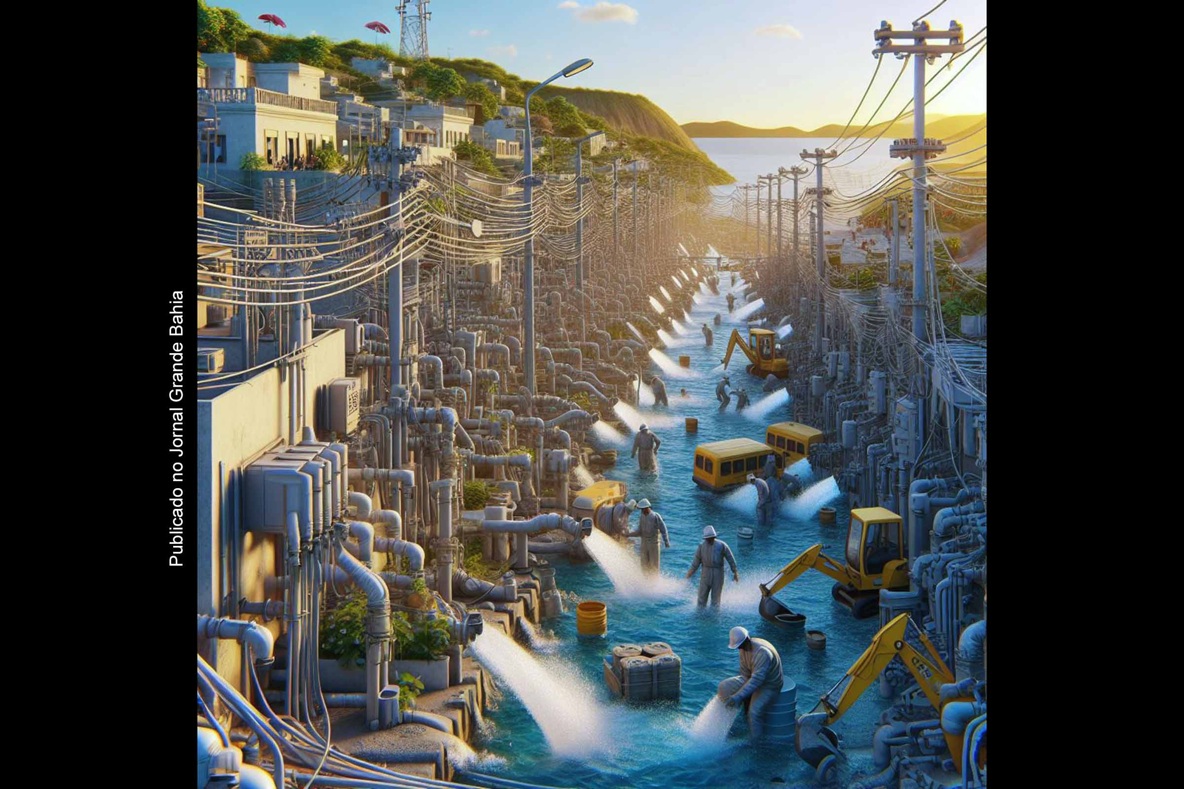 O constante déficit elétrico da Coelba prejudica abastecimento de água em municípios baianos, gerando preocupação e cobranças da Embasa.