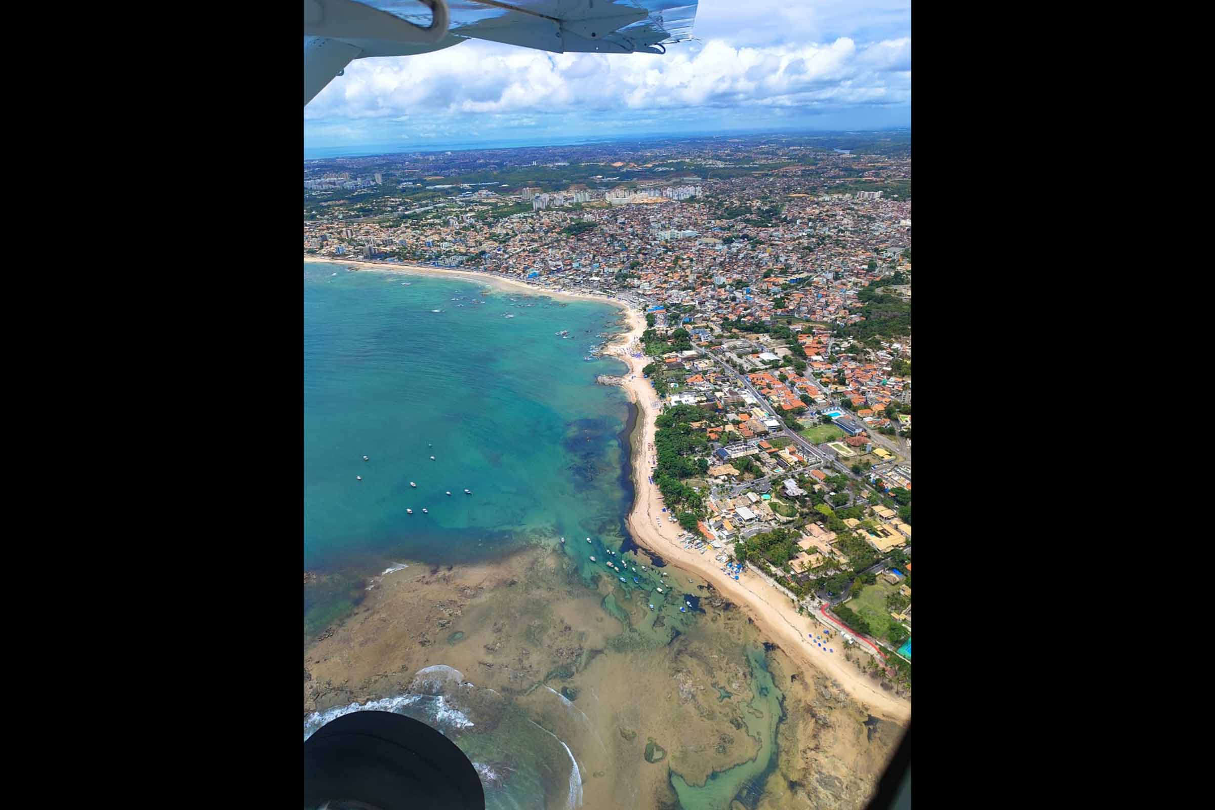Fazenda Pontal recebe o primeiro voo Salvador-Boipeba