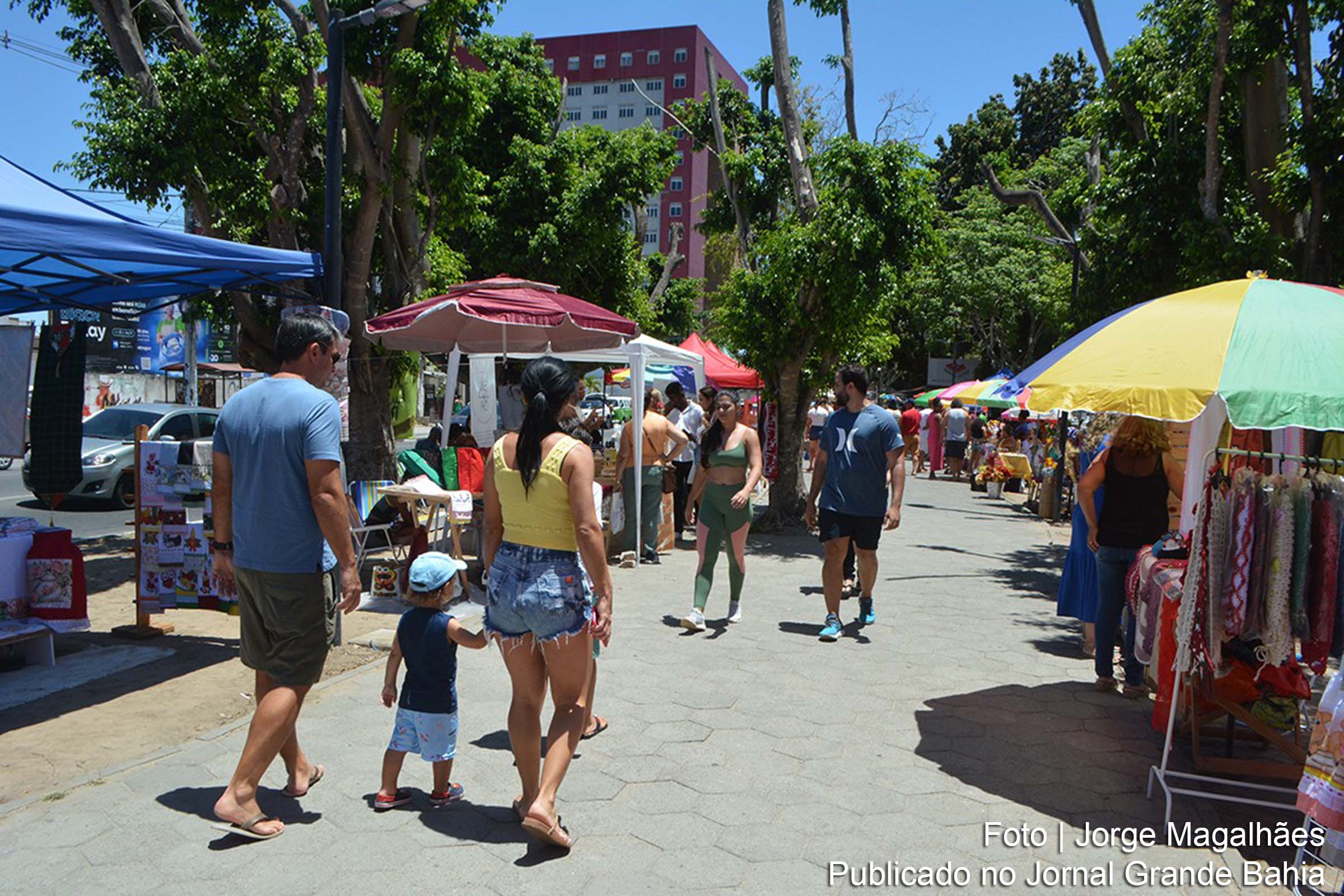 O evento, que reúne empreendedores e artesãos, terá uma edição especial neste final de semana na Avenida Getúlio Vargas.