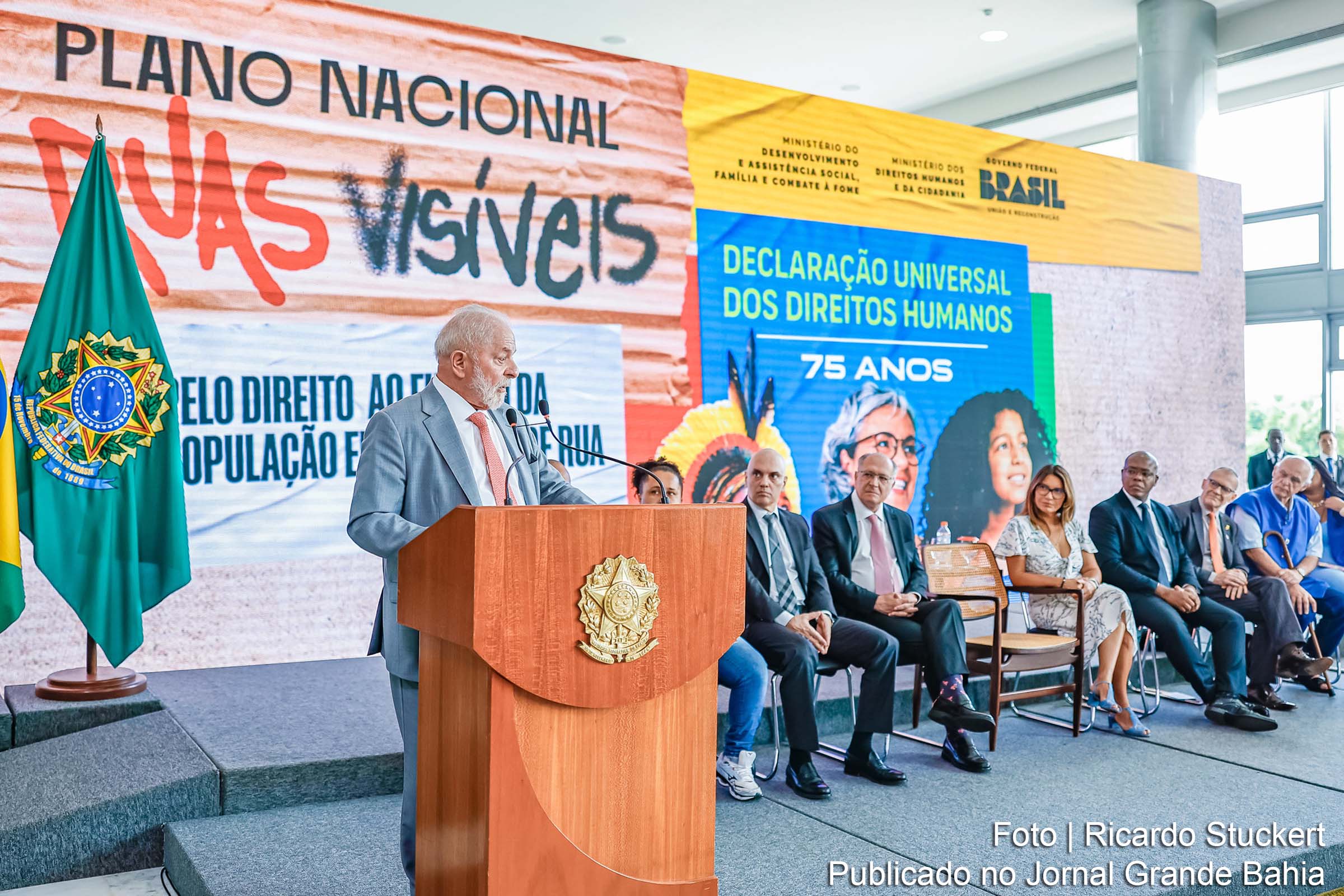 Presidente Lula lança o ‘Plano Ruas Visíveis’ para garantir direitos à população em situação de vulnerabilidade