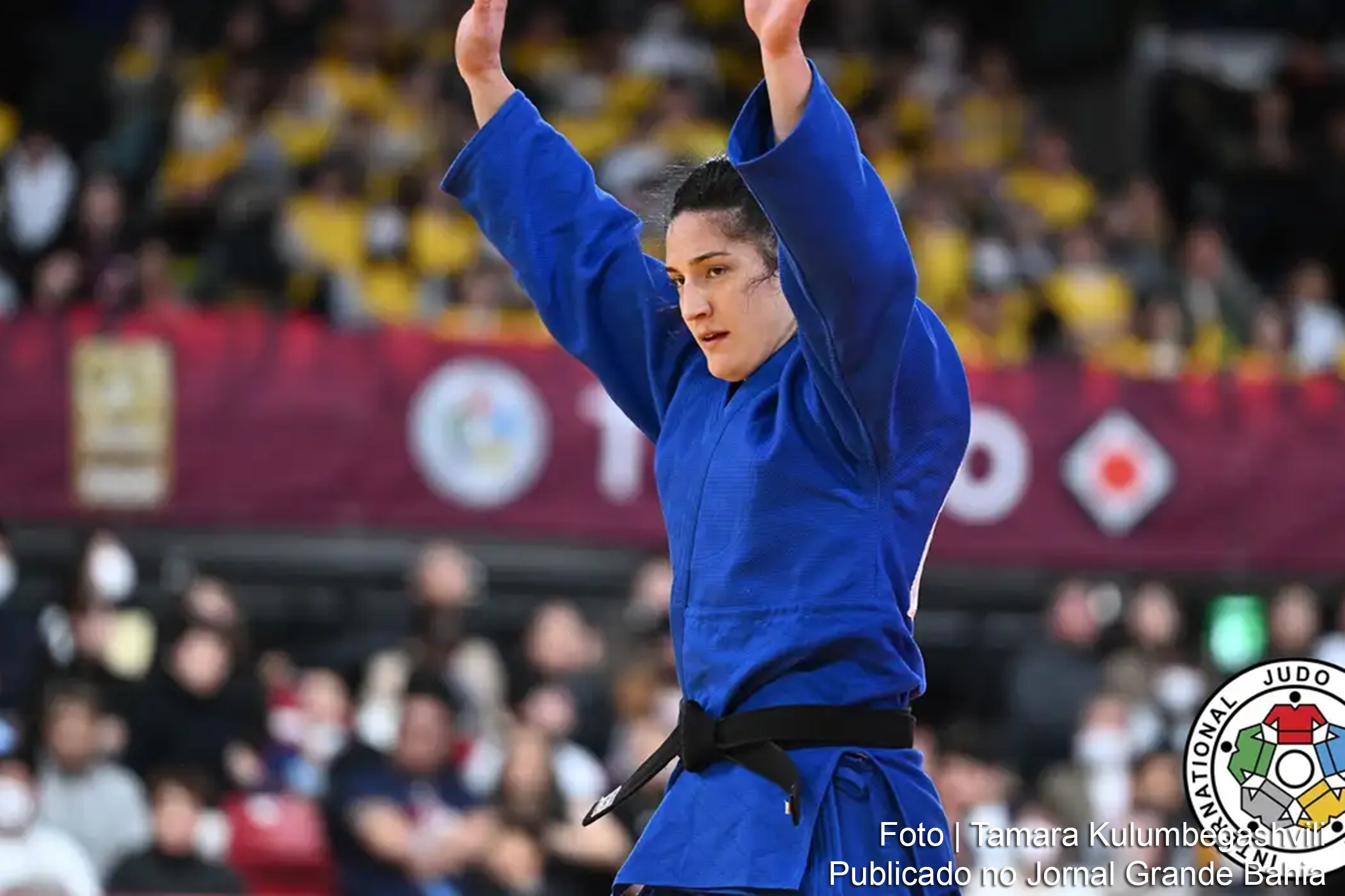 A judoca brasileira Mayra Aguiar derrota a campeã mundial Inbar Lanir e garante o ouro na categoria até 78 quilos.