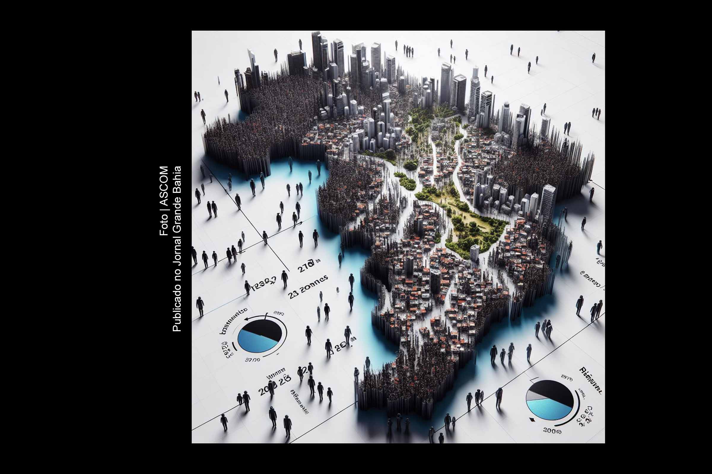 Perfil demográfico da Bahia em 2022 aponta predominância negra e envelhecimento populacional
