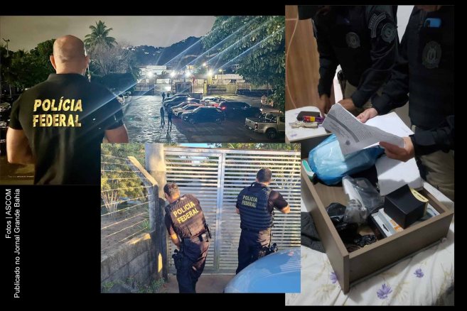 Polícia Federal deflagra Operação El Patron em Feira de Santana e região.