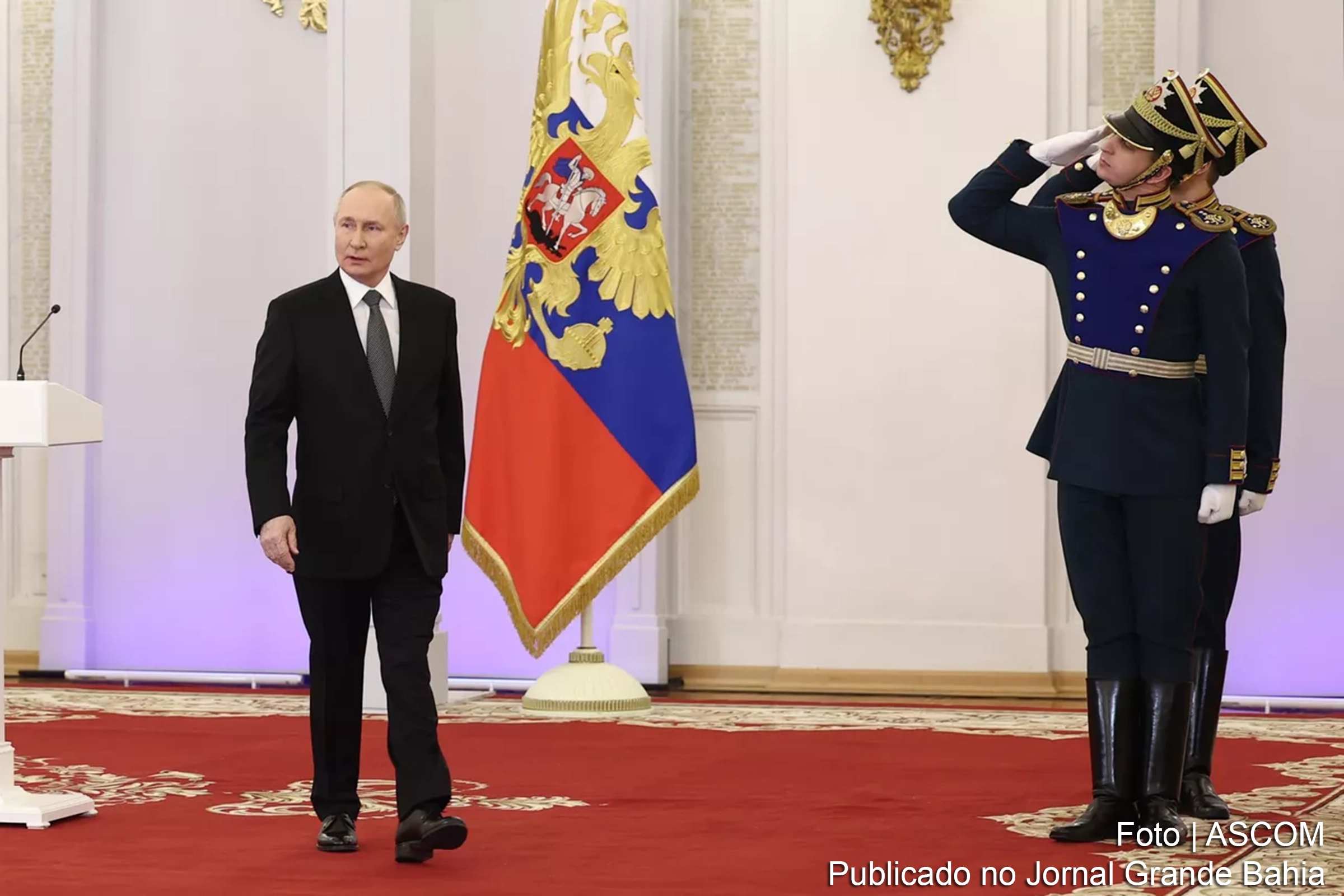 Vladimir Putin anuncia candidatura para eleição presidencial da Rússia de 2024