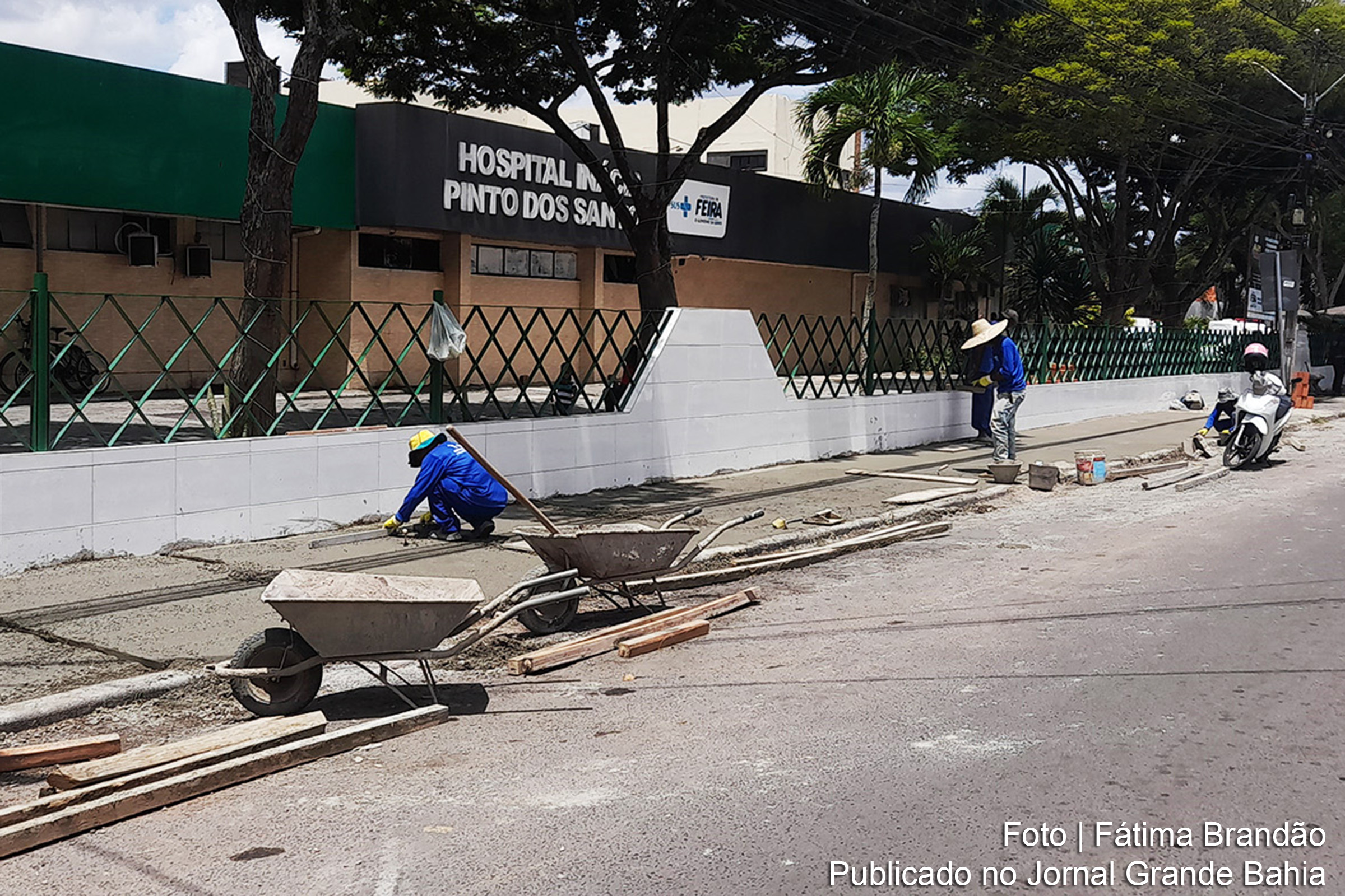 Hospital Inácia Pinto dos Santos, o Hospital da Mulher, e unidades administradas pela Fundação Hospitalar de Feira de Santana passam por obras de ampliação e manutenção.