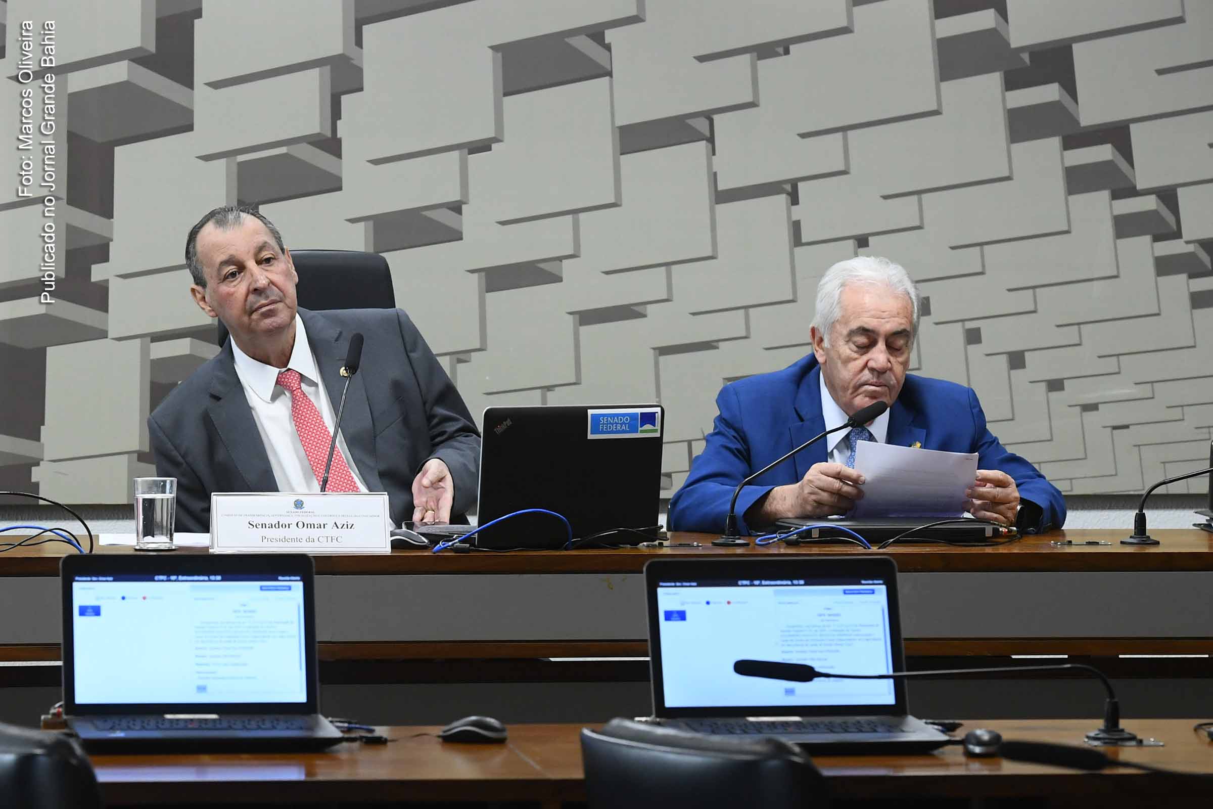 Senador Omar Aziz (PSD-AM) é eleito presidente da CPI que irá apurar os estragos causados pela Braskem na capital alagoana.