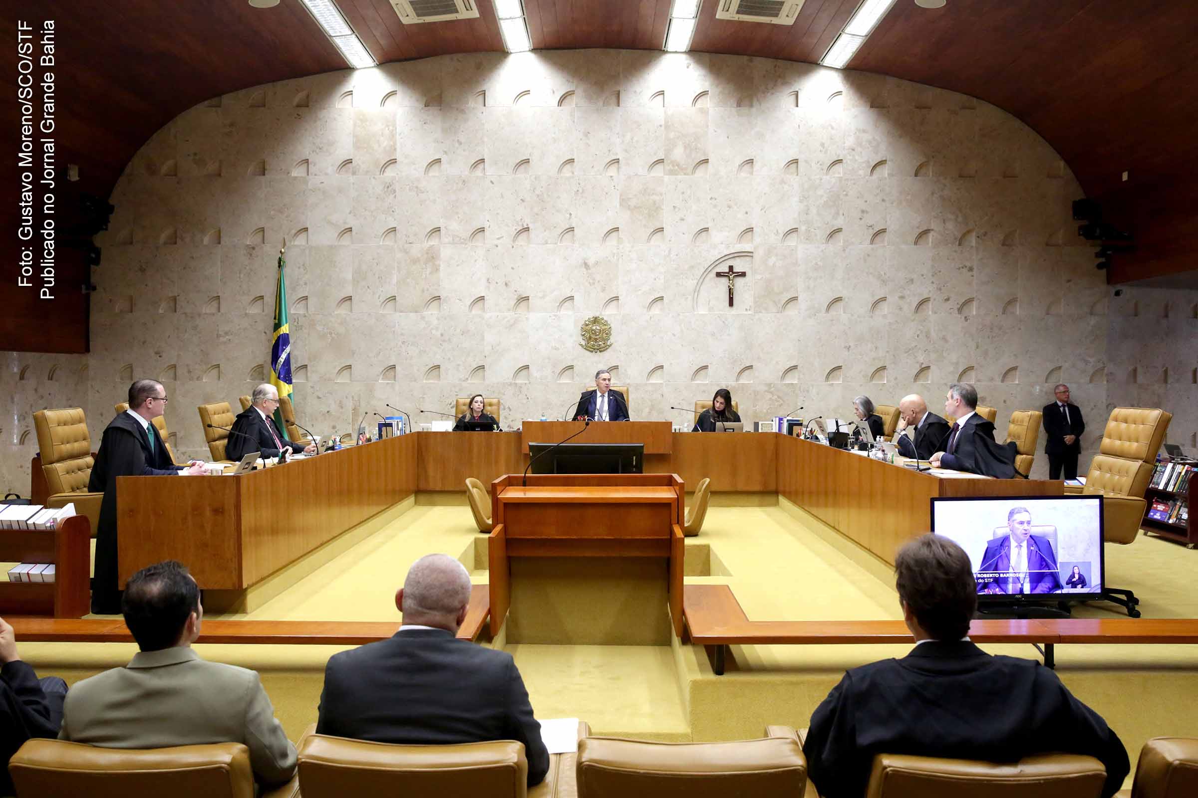 Sessão plenária do Supremo Tribunal Federal ocorrida em 30 de novembro de 2023.