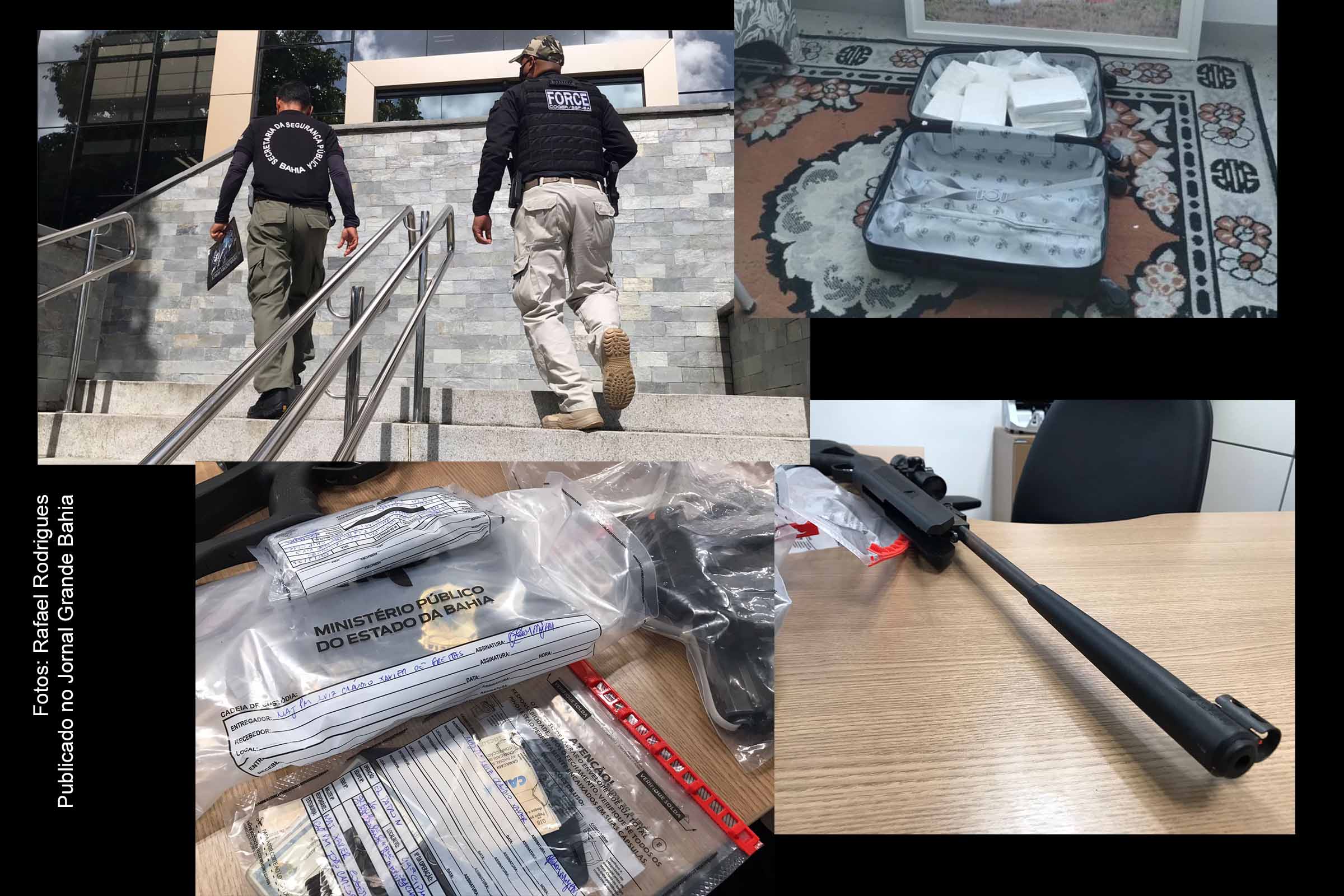 Trio de PMs envolvidos com grupo criminoso do ‘Jogo do Bicho’ é preso durante Operação El Patron em Feira de Santana; Investigação envolve SSP, PF, MP e Receita Federal